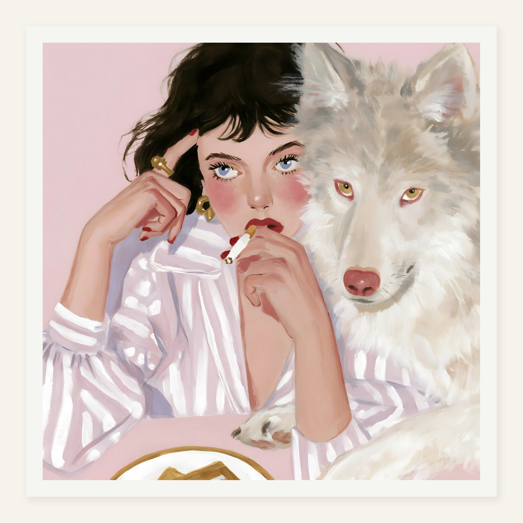 Tender Echo — White frame