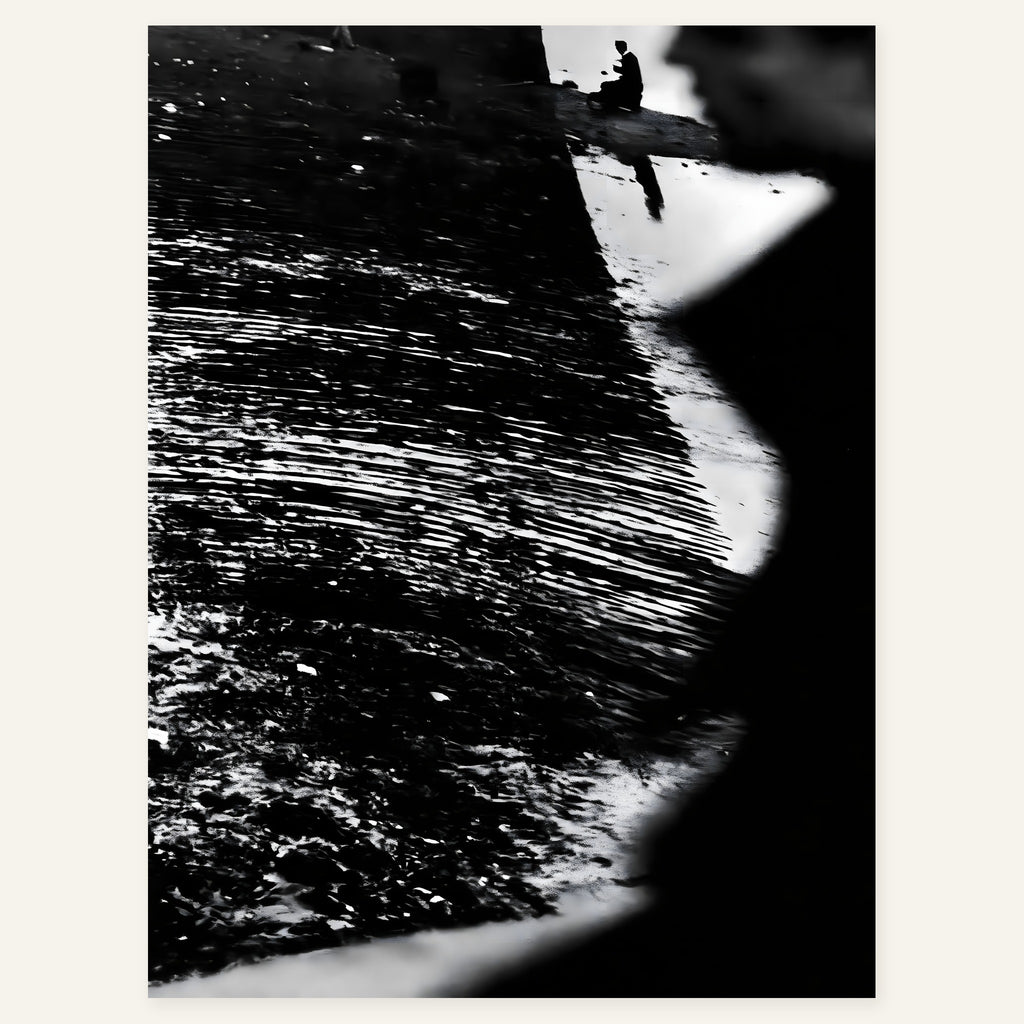 Hushed Footfall — art print by paintmoon