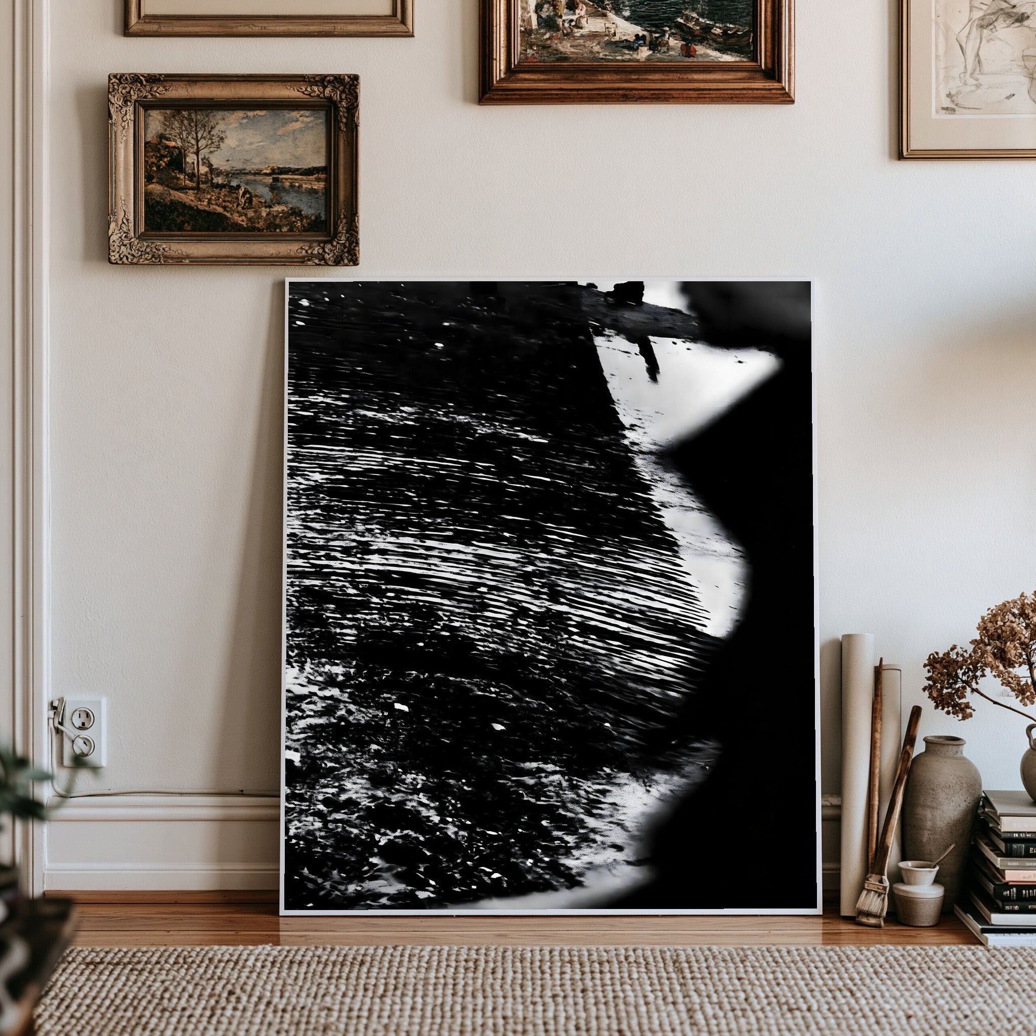 Hushed Footfall — art print by paintmoon