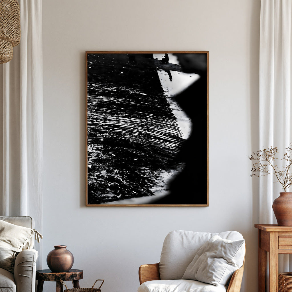 Hushed Footfall — art print by paintmoon