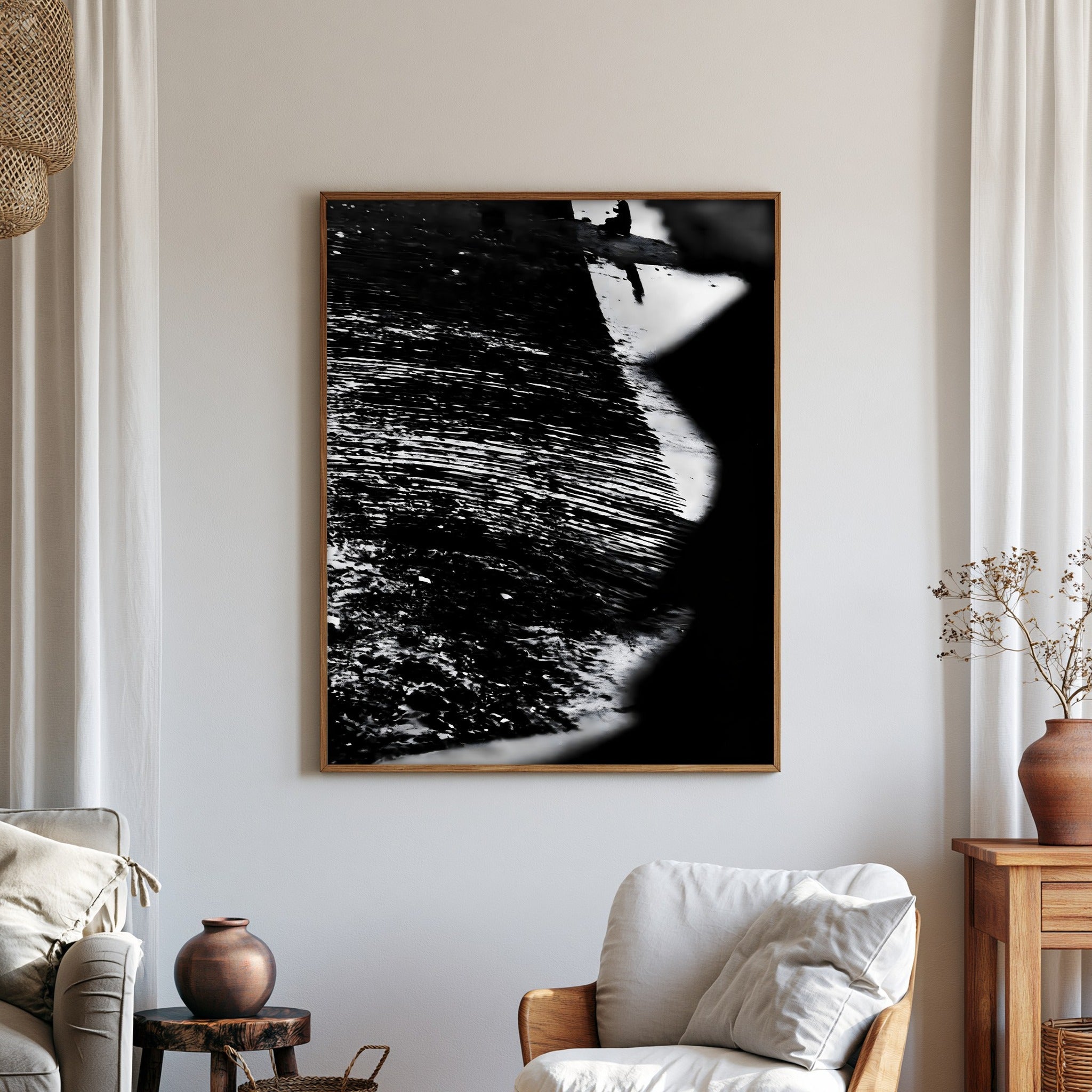 Hushed Footfall — art print by paintmoon