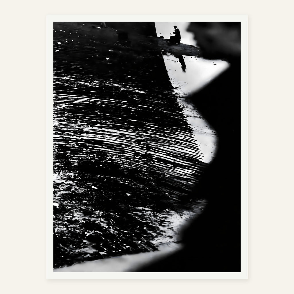 Hushed Footfall — White frame