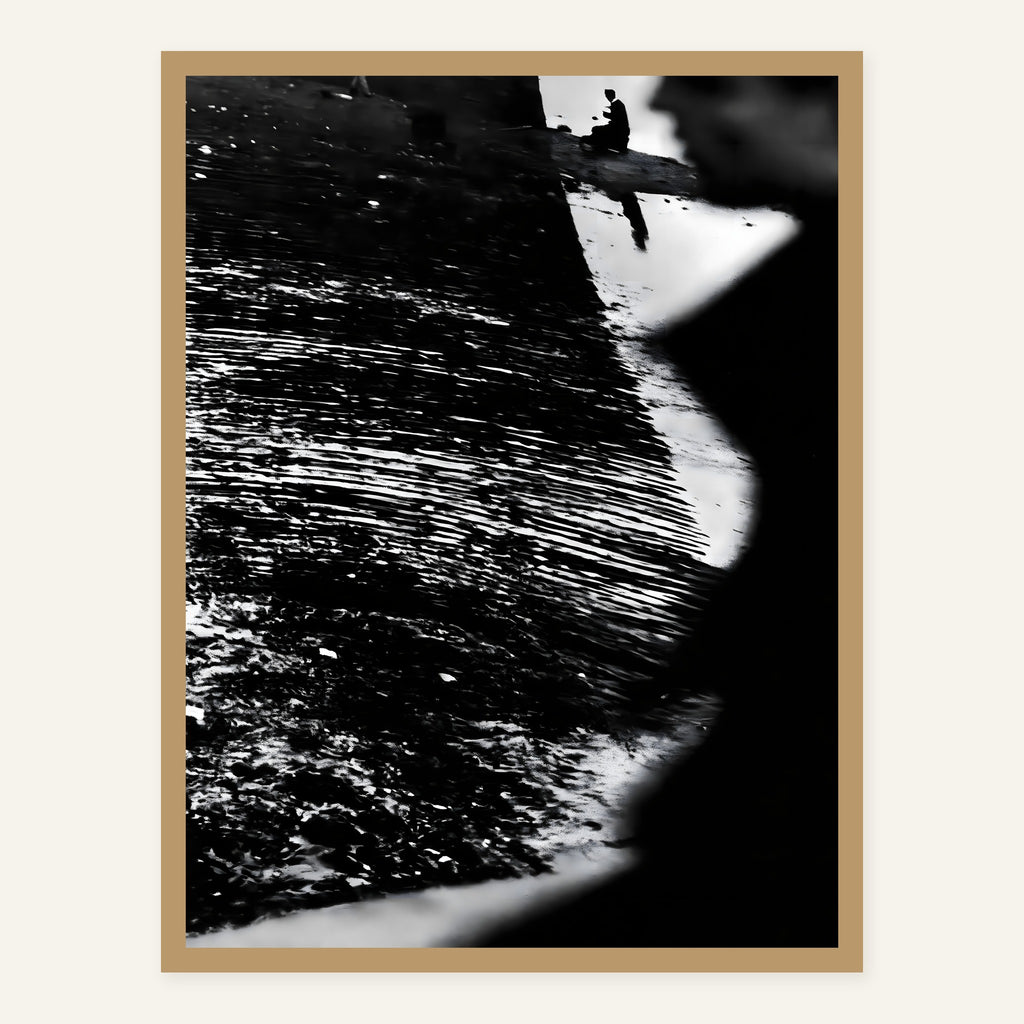 Hushed Footfall — Wood frame