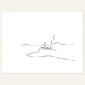 Faint Drift — art print by paintmoon