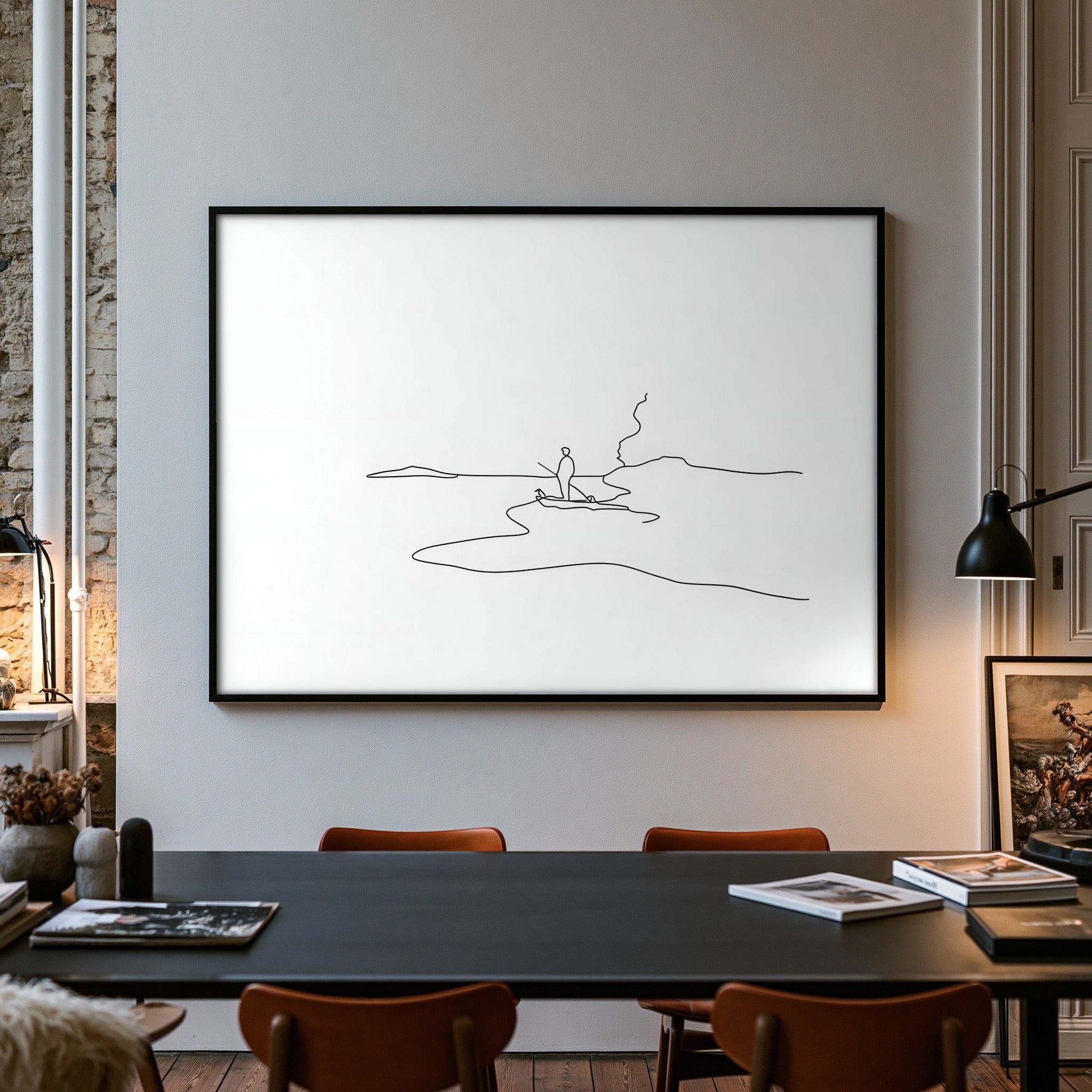 Faint Drift — art print by paintmoon