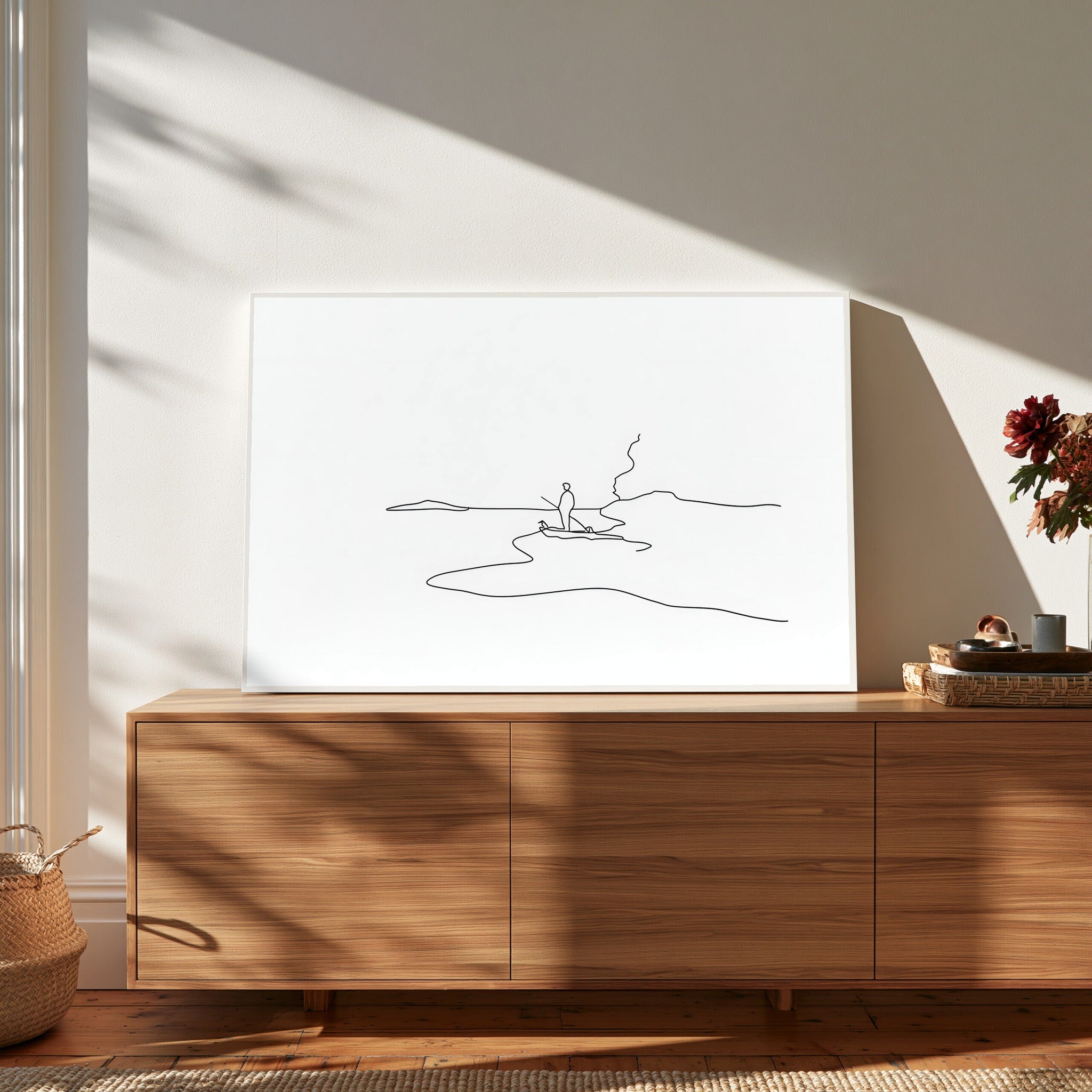 Faint Drift — art print by paintmoon