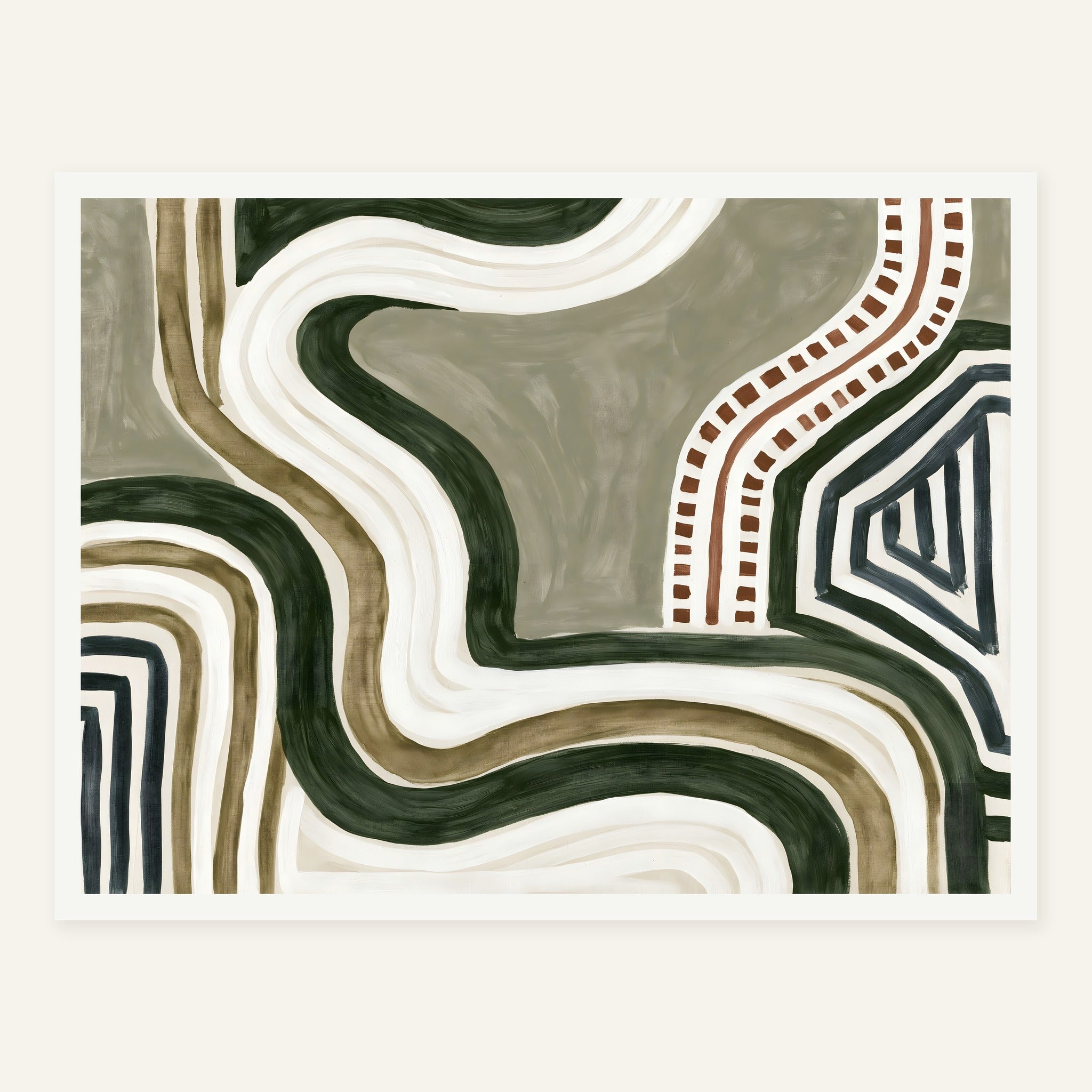 Late Waypoint — White frame