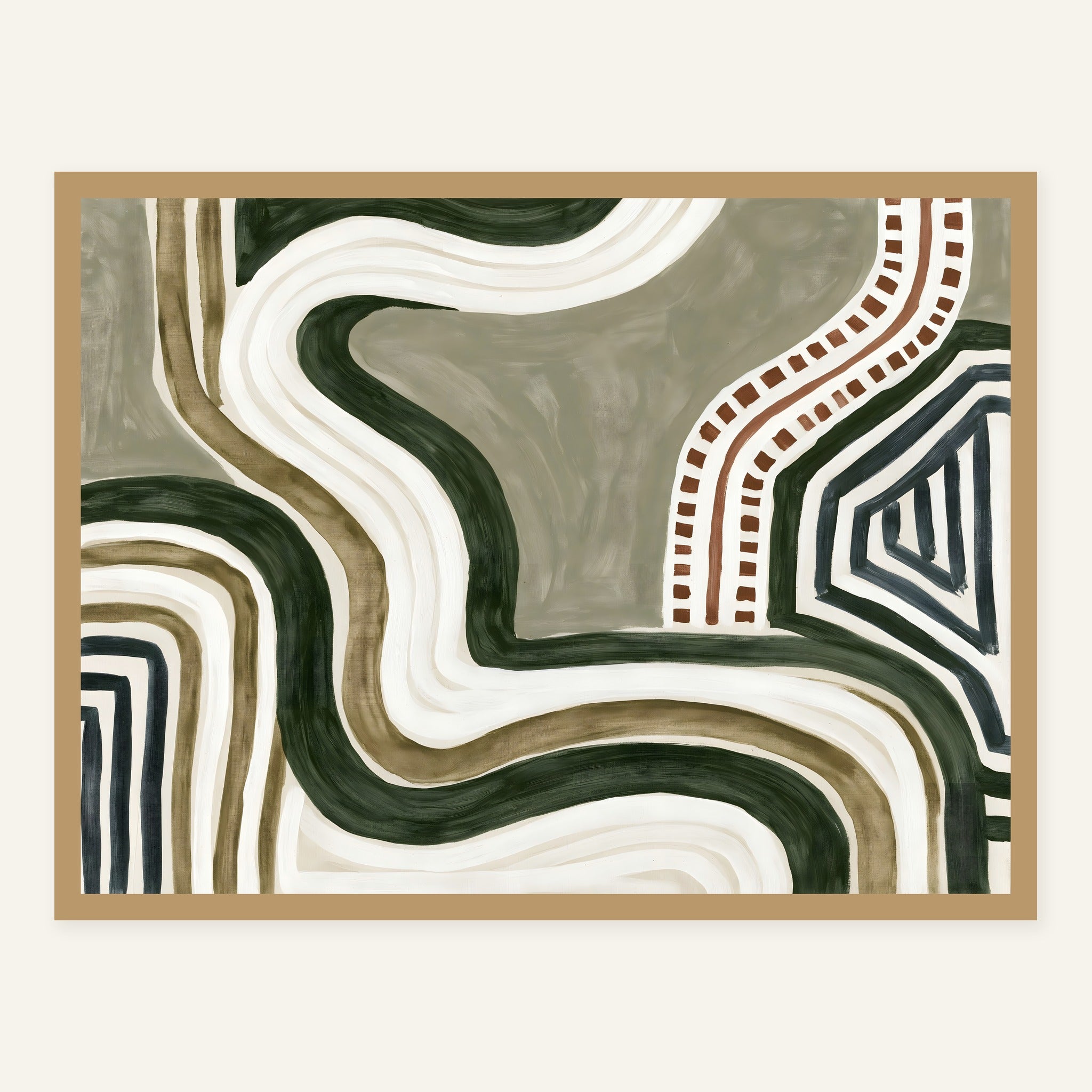 Late Waypoint — Wood frame