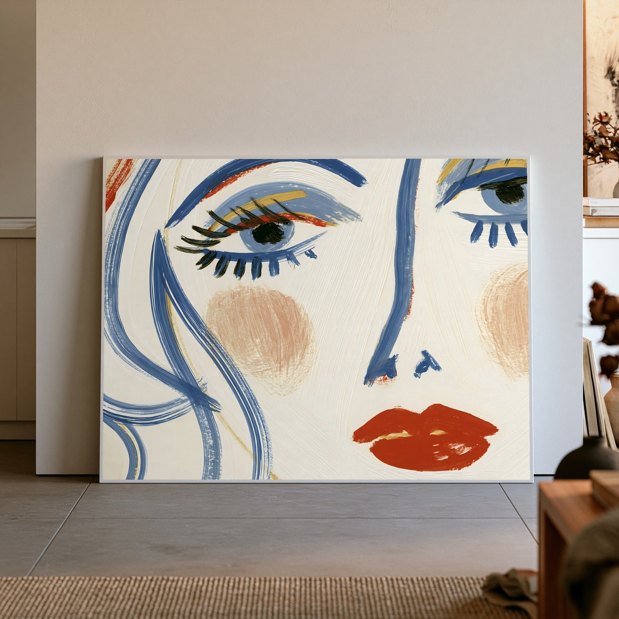 Afterimage Bloom — art print by paintmoon
