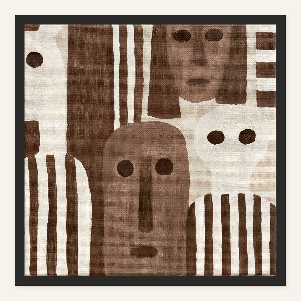 Leaning In — Black frame