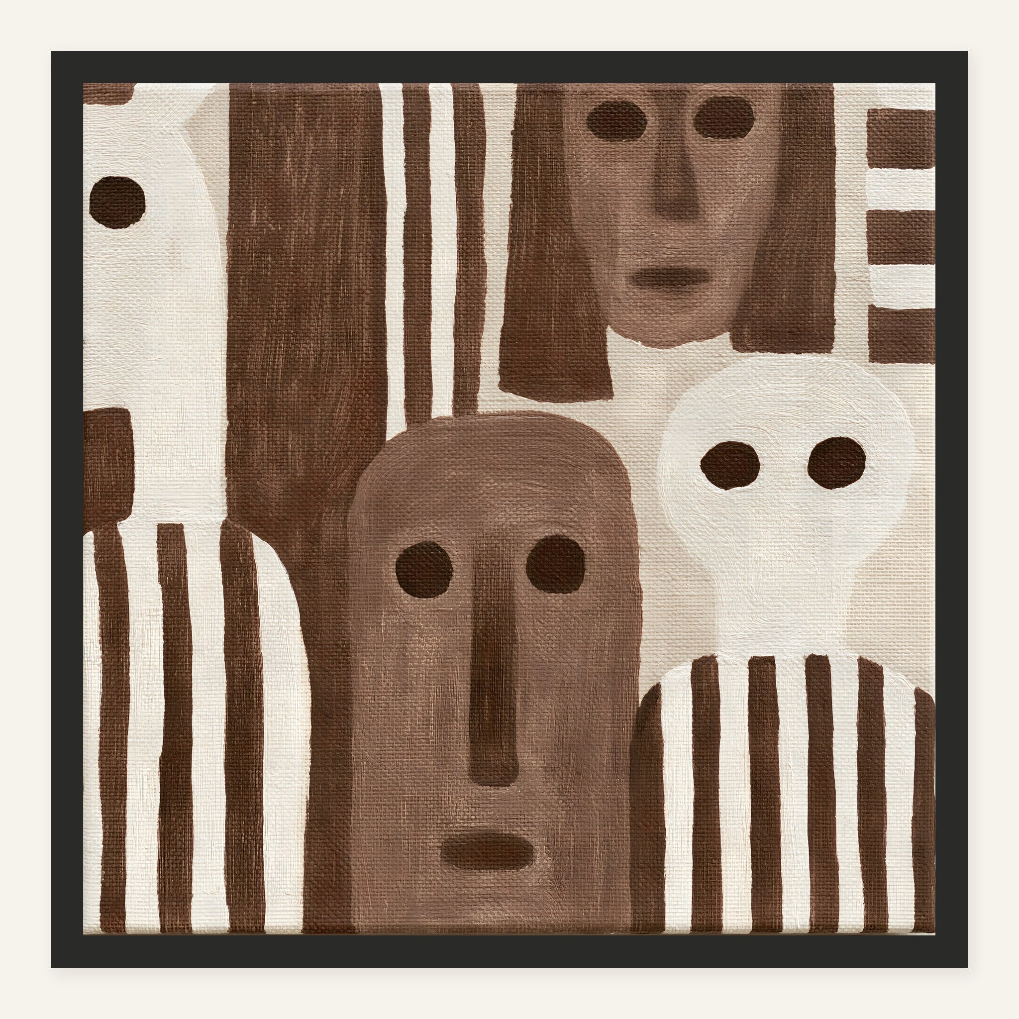 Leaning In — Black frame