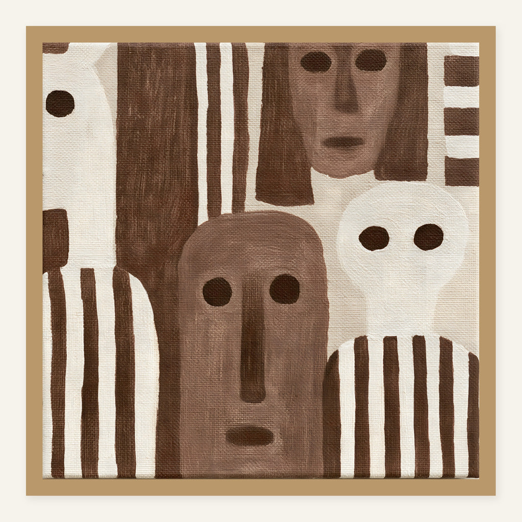 Leaning In — Wood frame