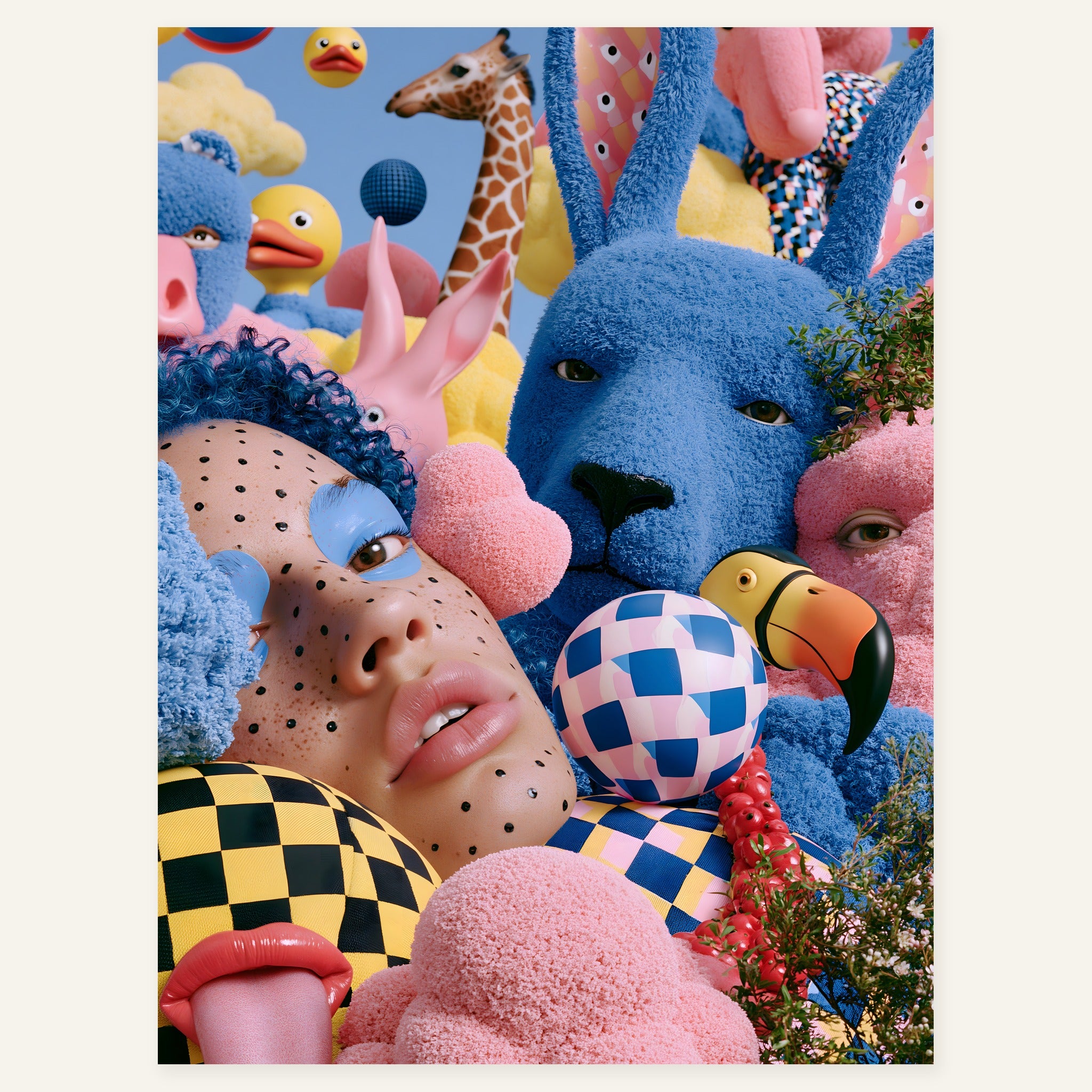 Velvet Overstep — art print by paintmoon