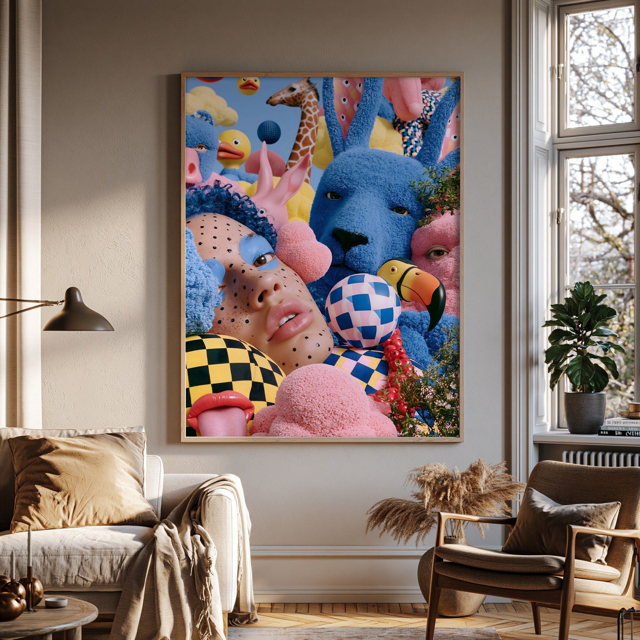 Velvet Overstep — art print by paintmoon
