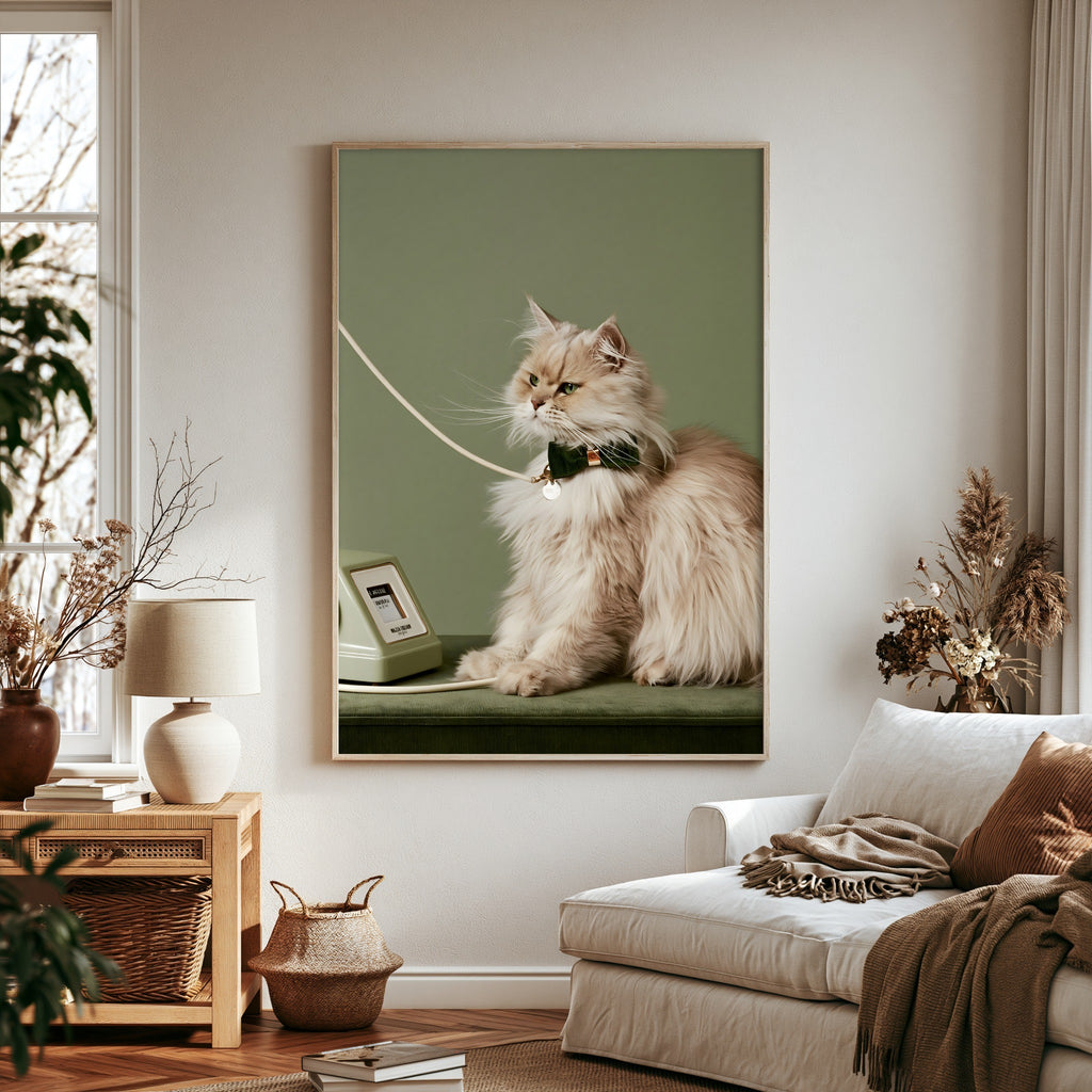 Waiting Signal — art print by paintmoon