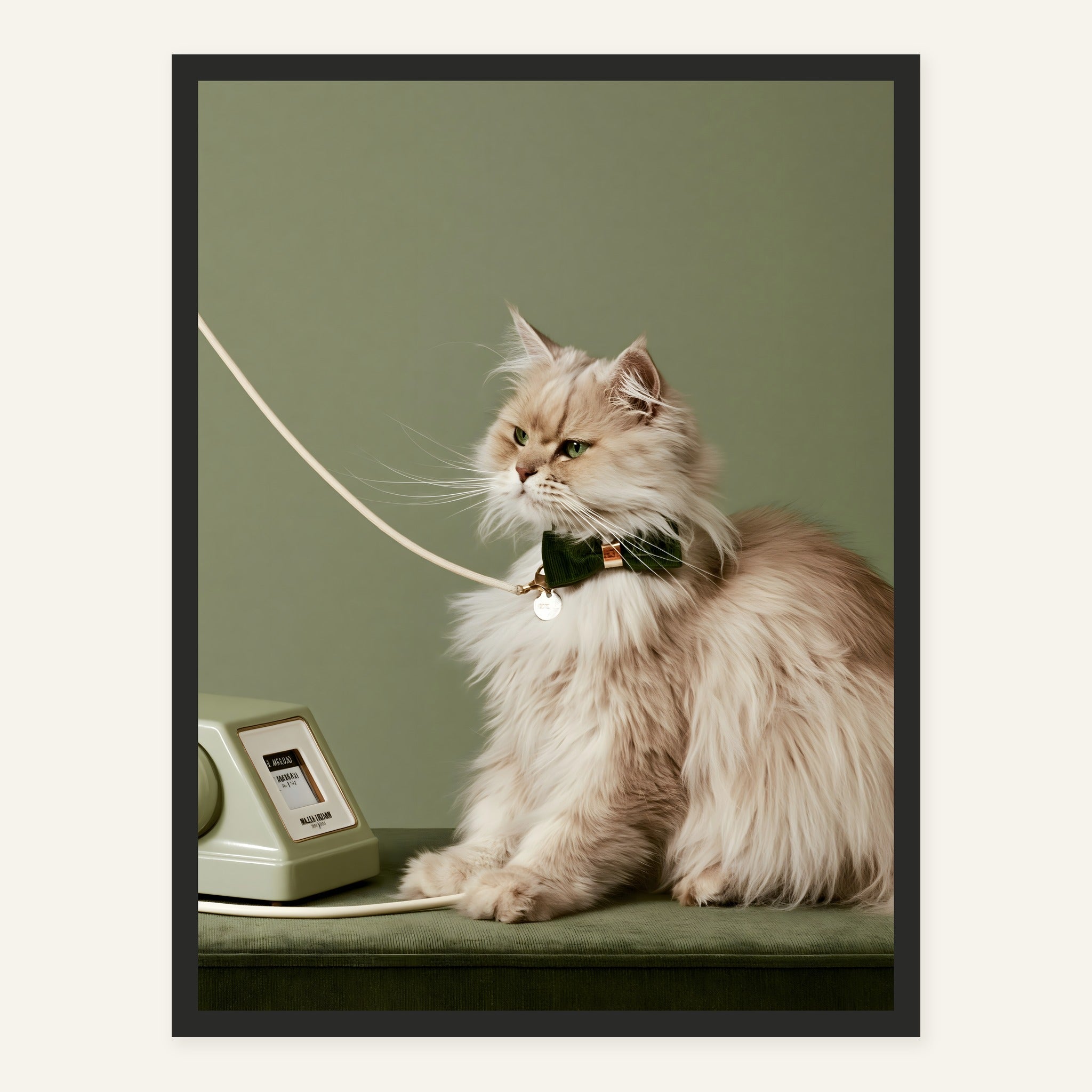 Waiting Signal — Black frame