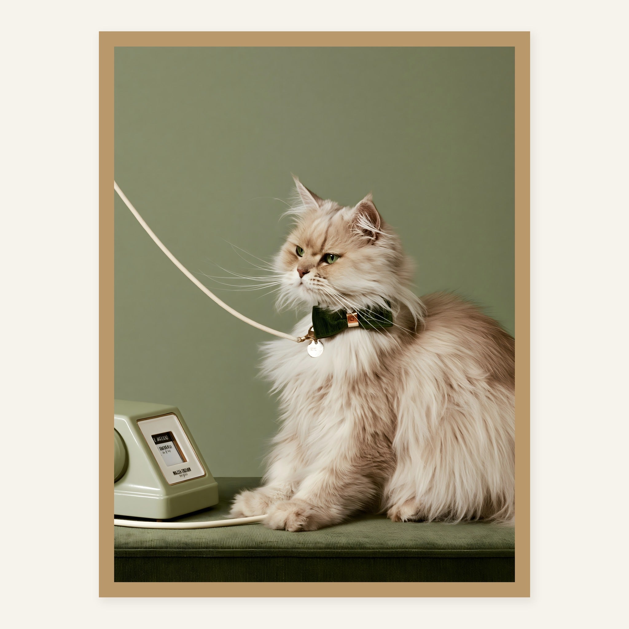 Waiting Signal — Wood frame