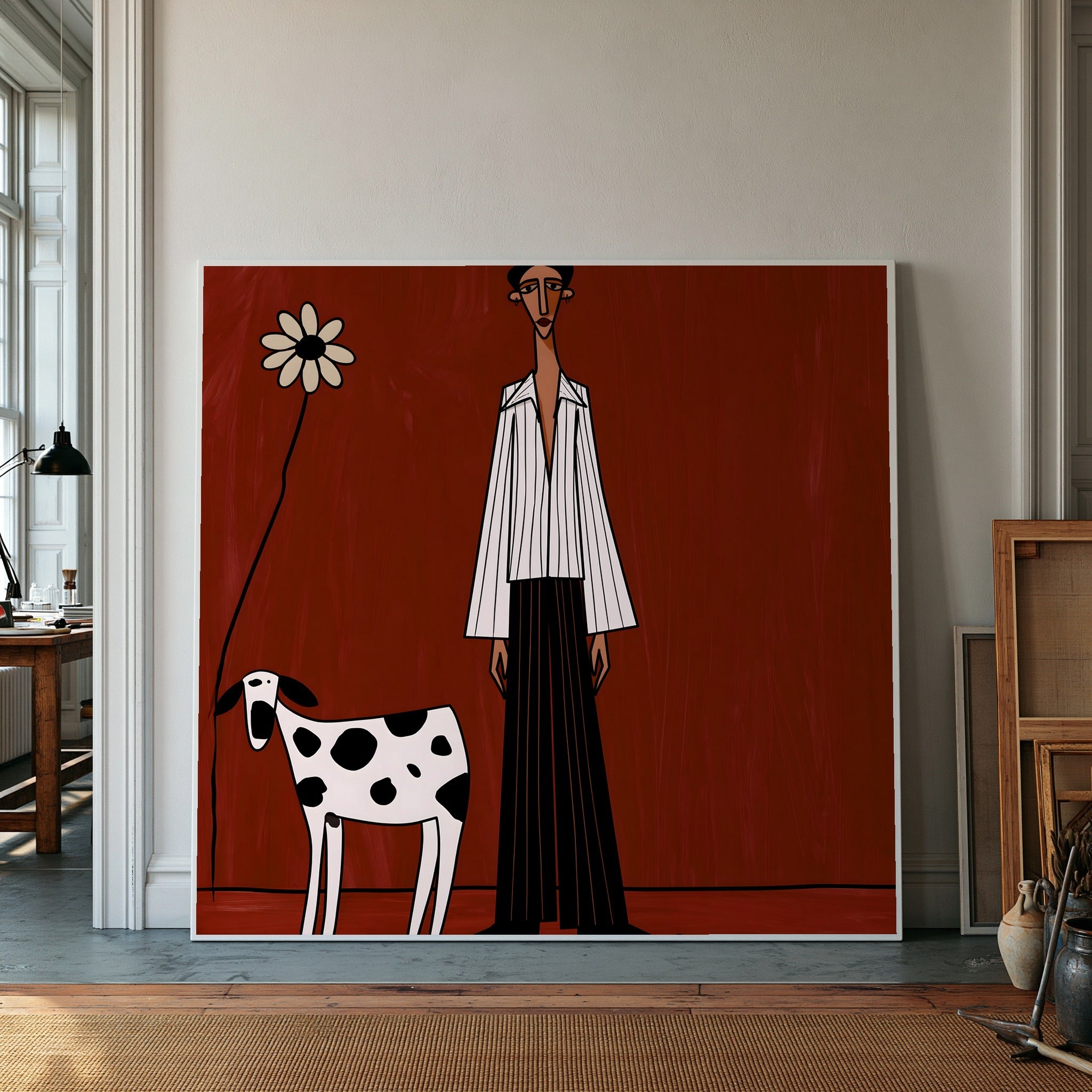 Late Window — art print by paintmoon
