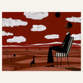 Nowhere Hushline — art print by paintmoon