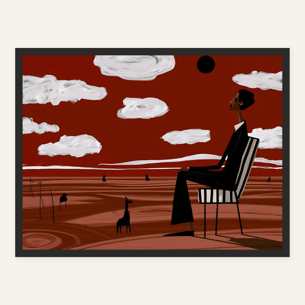 Nowhere Hushline — Black frame