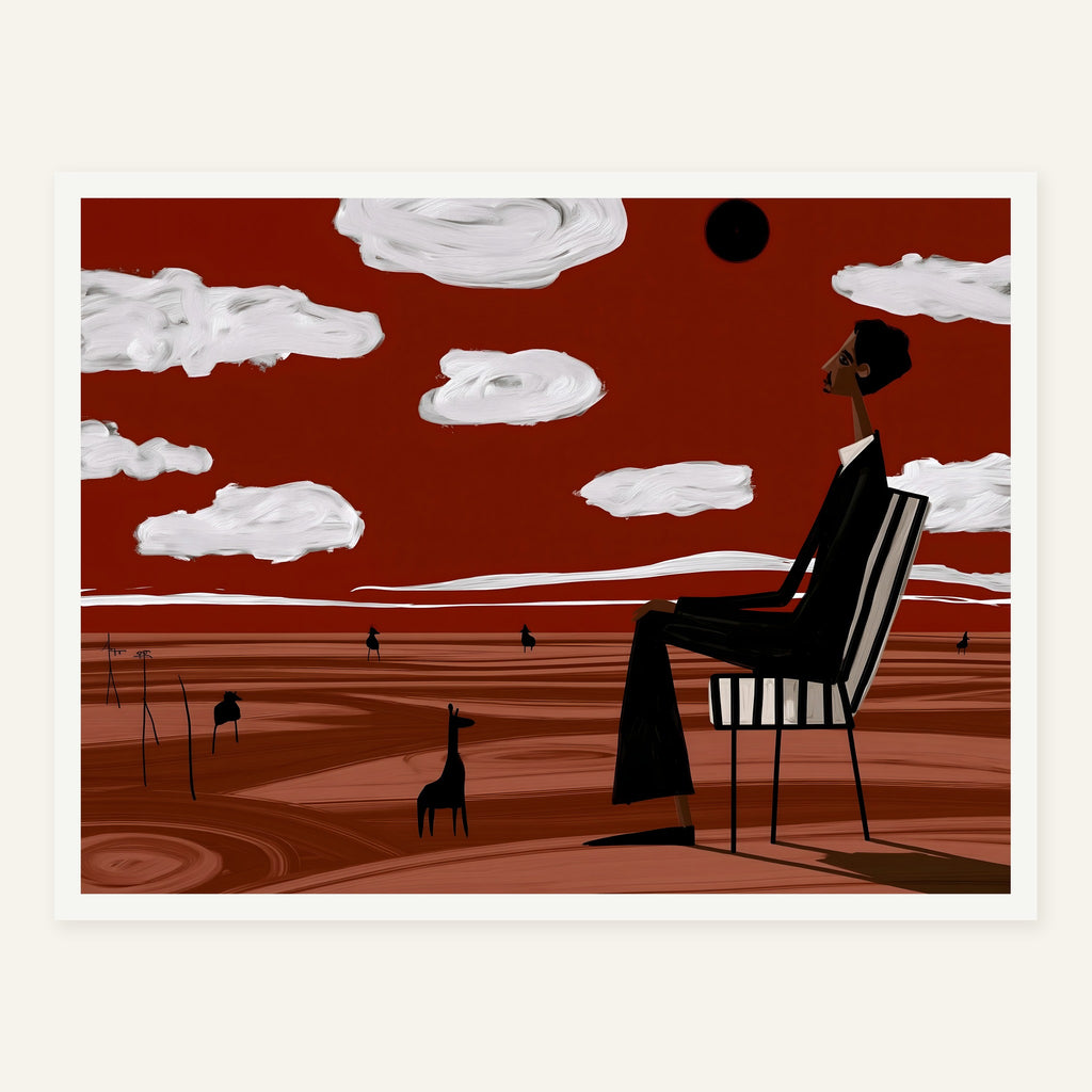 Nowhere Hushline — White frame