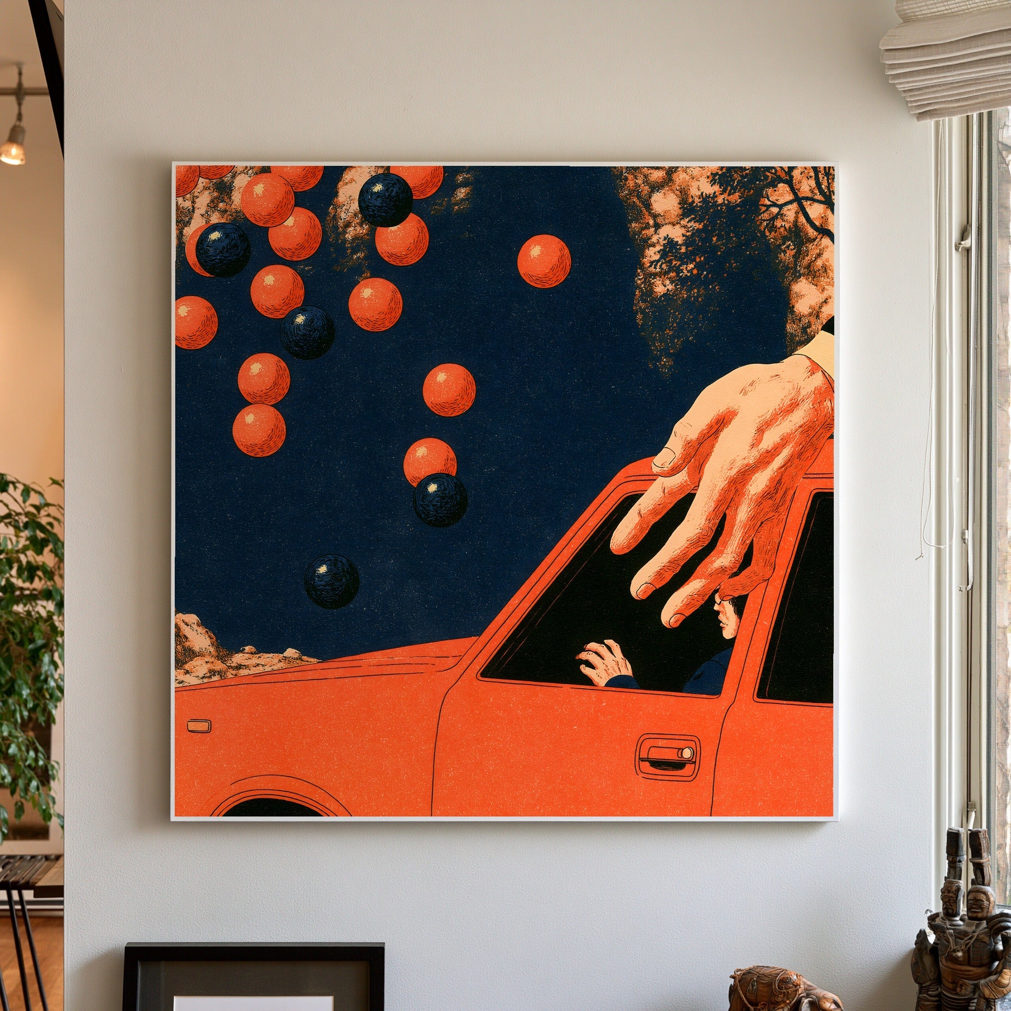 Sunlight Exit — art print by paintmoon