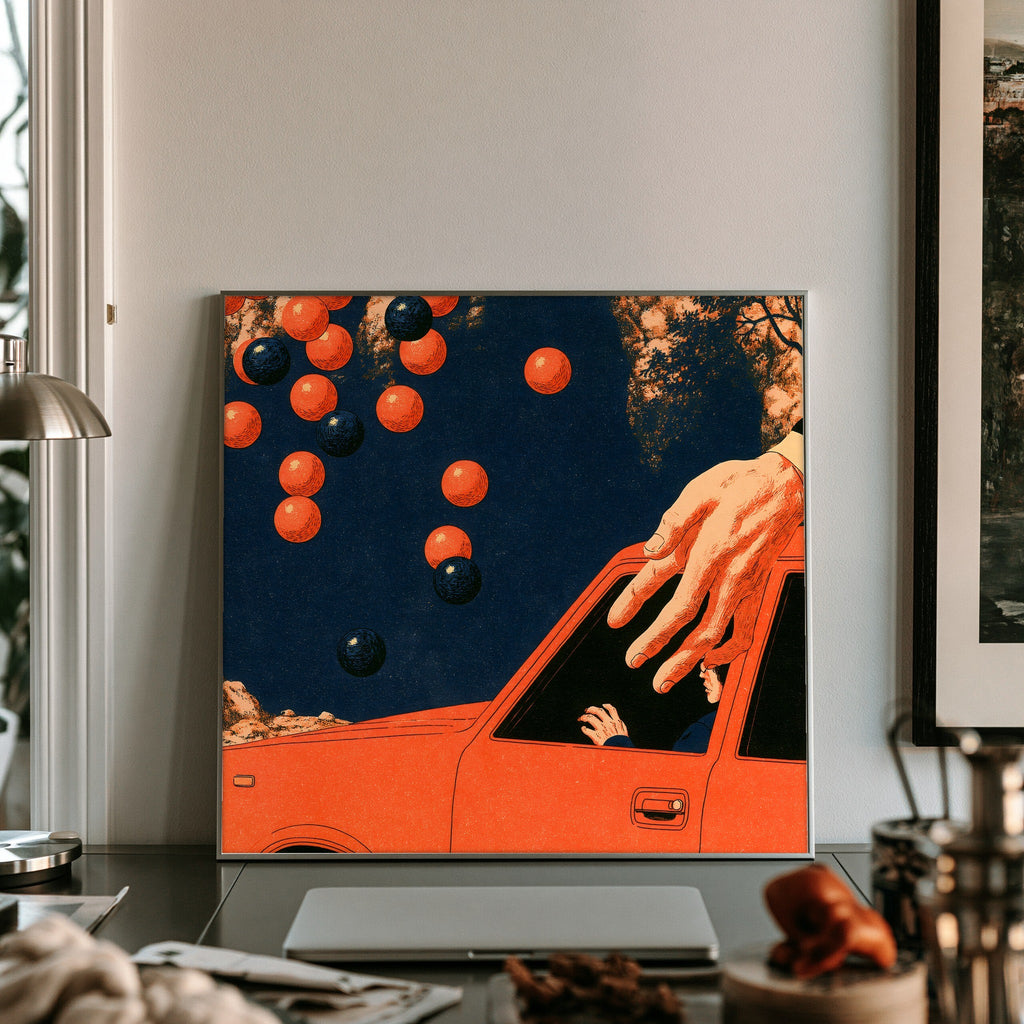 Sunlight Exit — art print by paintmoon