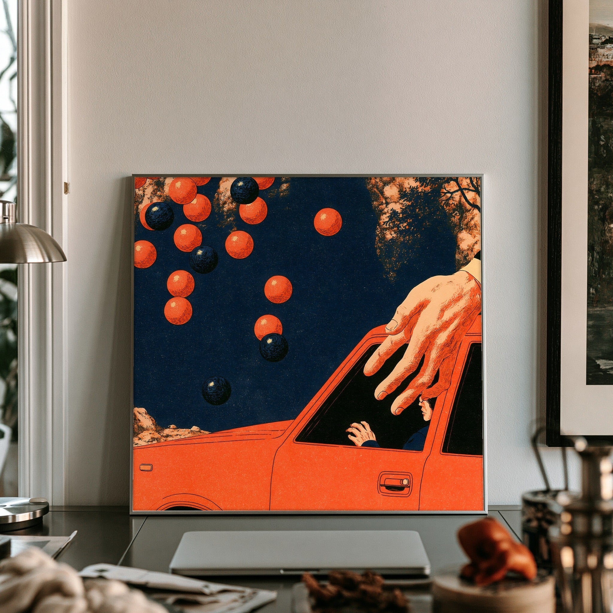 Sunlight Exit — art print by paintmoon