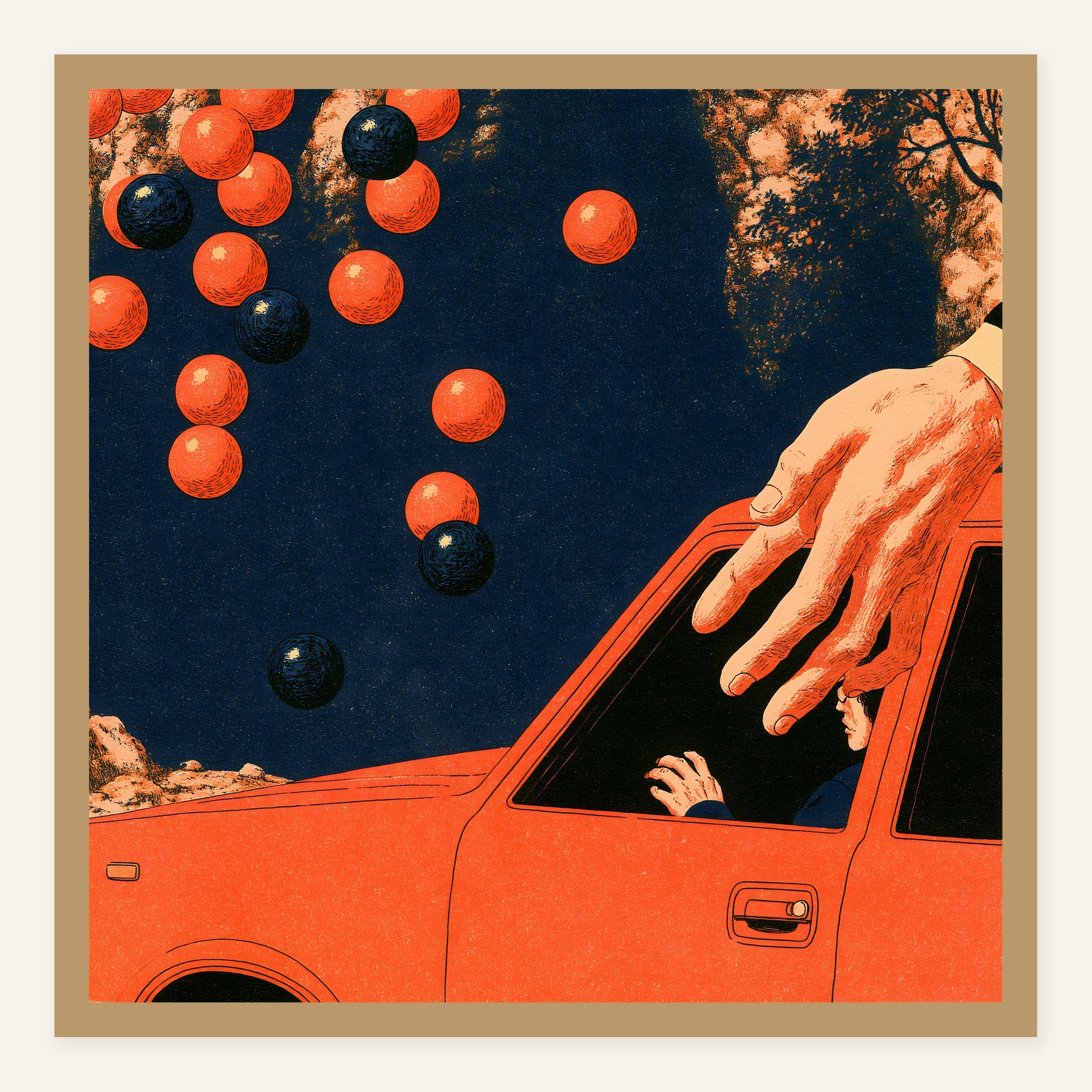 Sunlight Exit — Wood frame