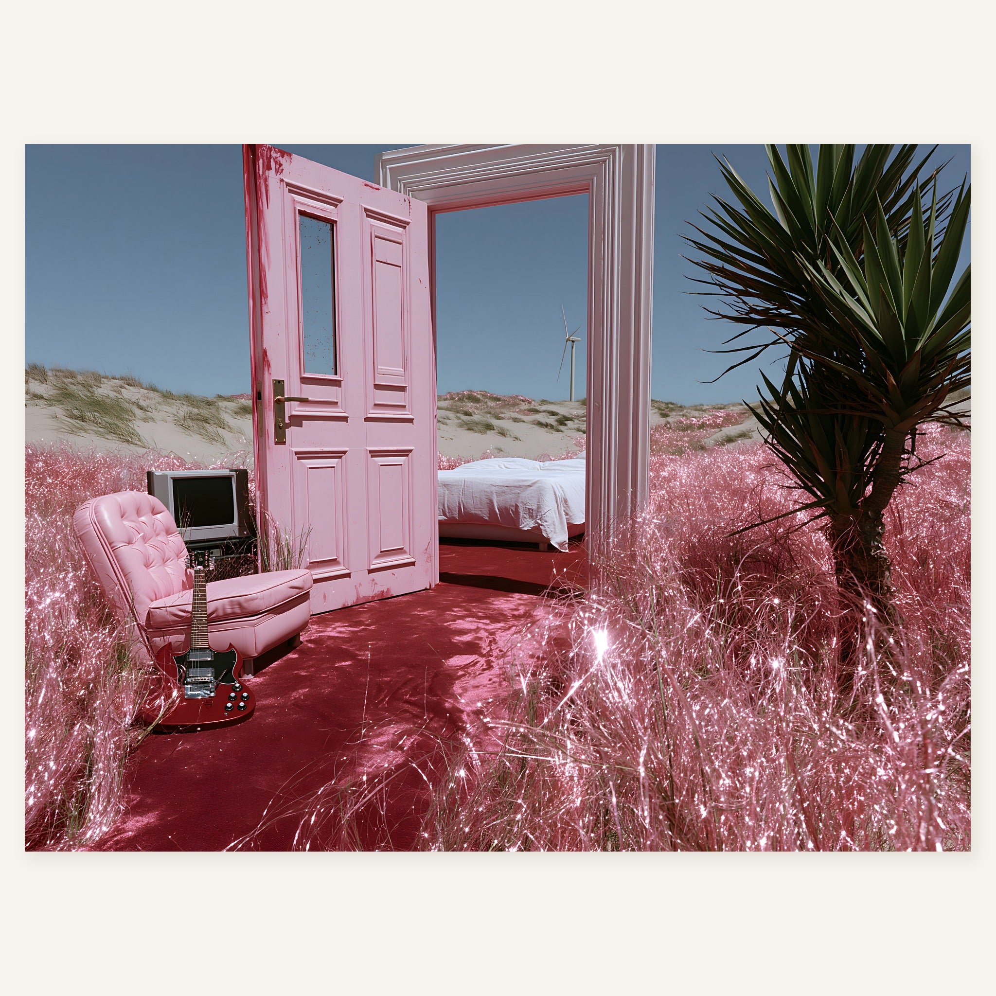 Pink Threshold — art print by paintmoon