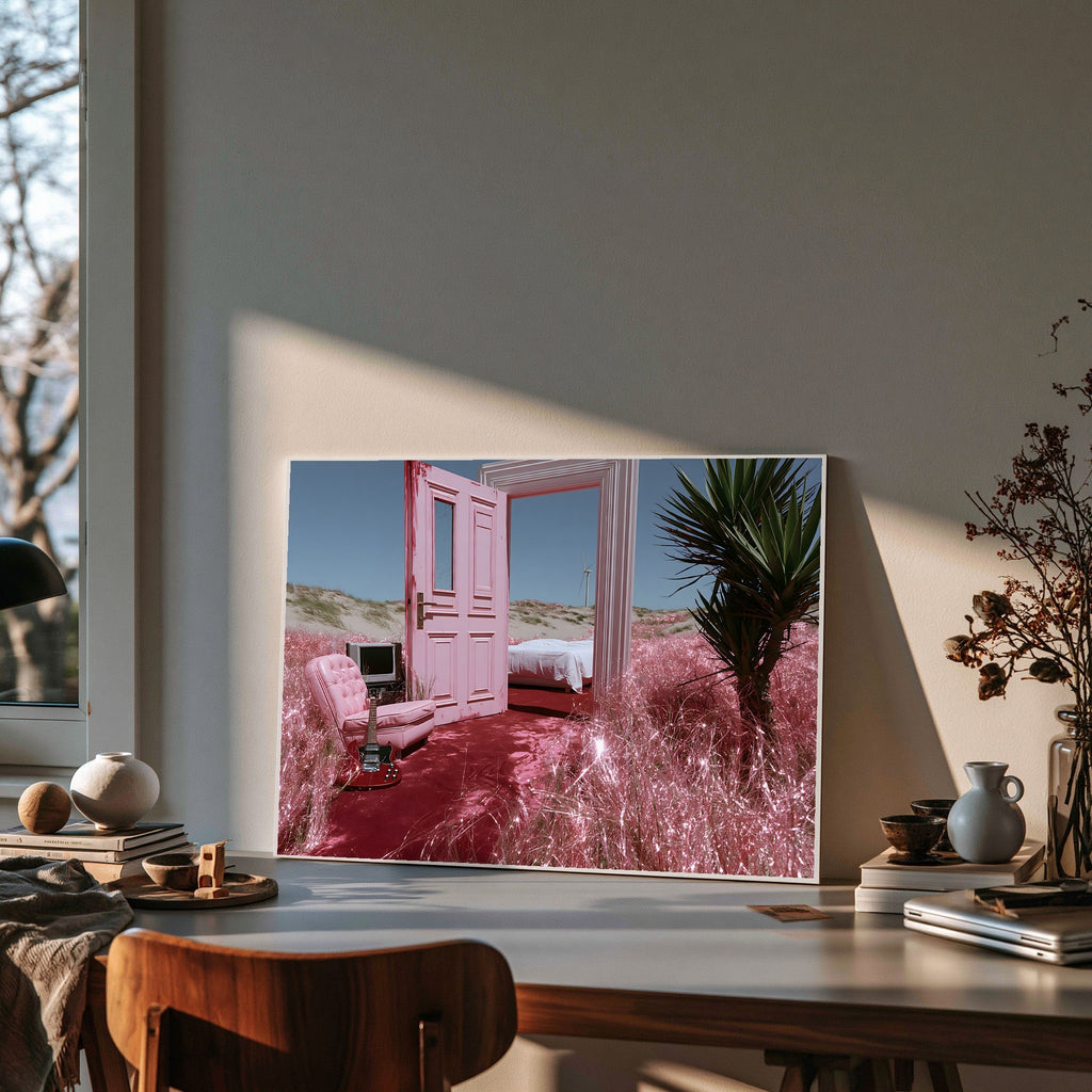 Pink Threshold — art print by paintmoon