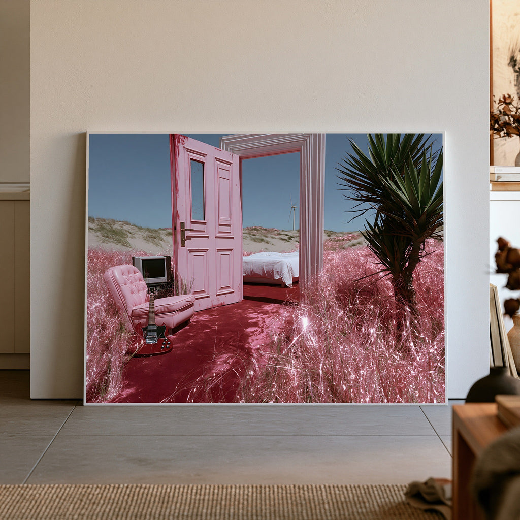 Pink Threshold — art print by paintmoon
