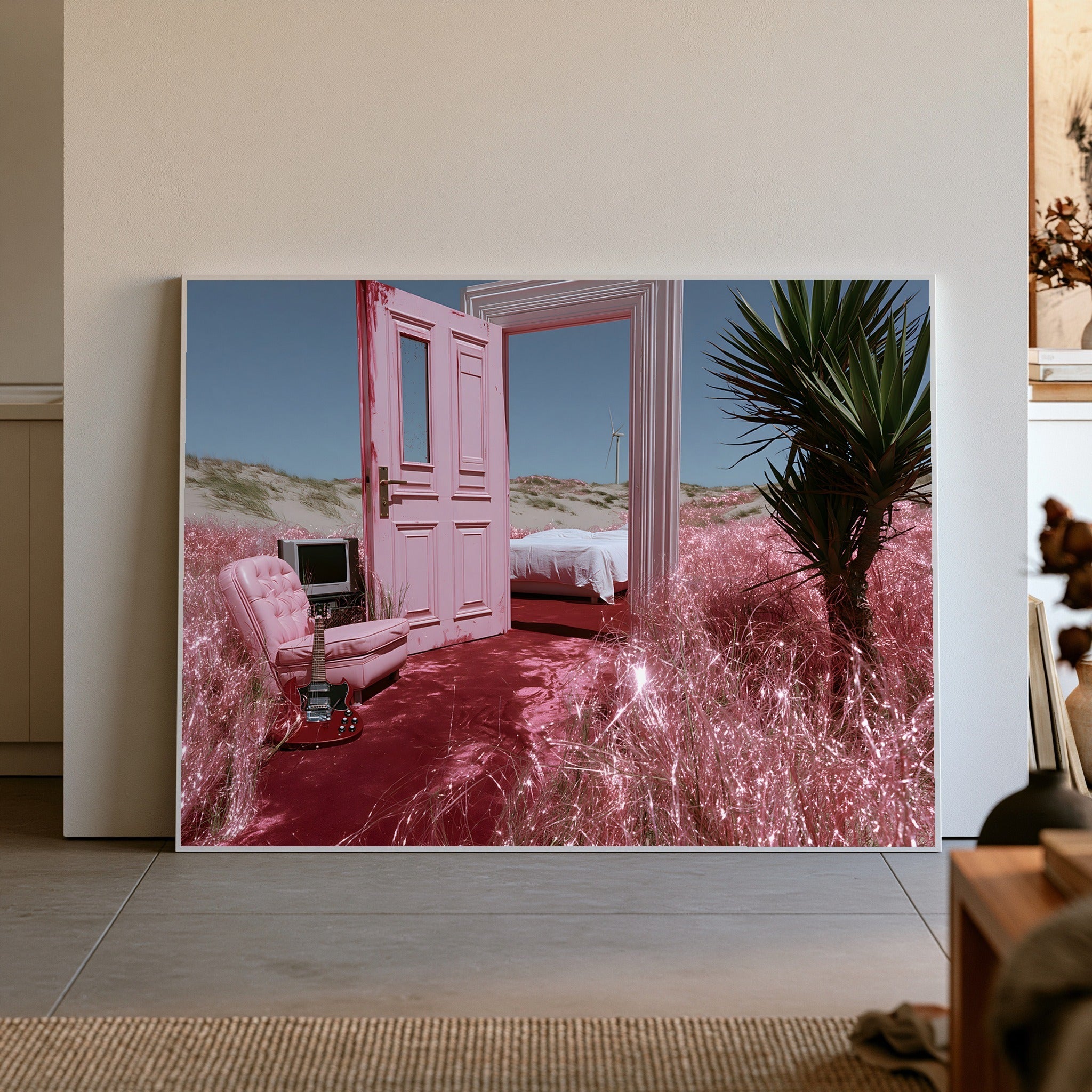 Pink Threshold — art print by paintmoon