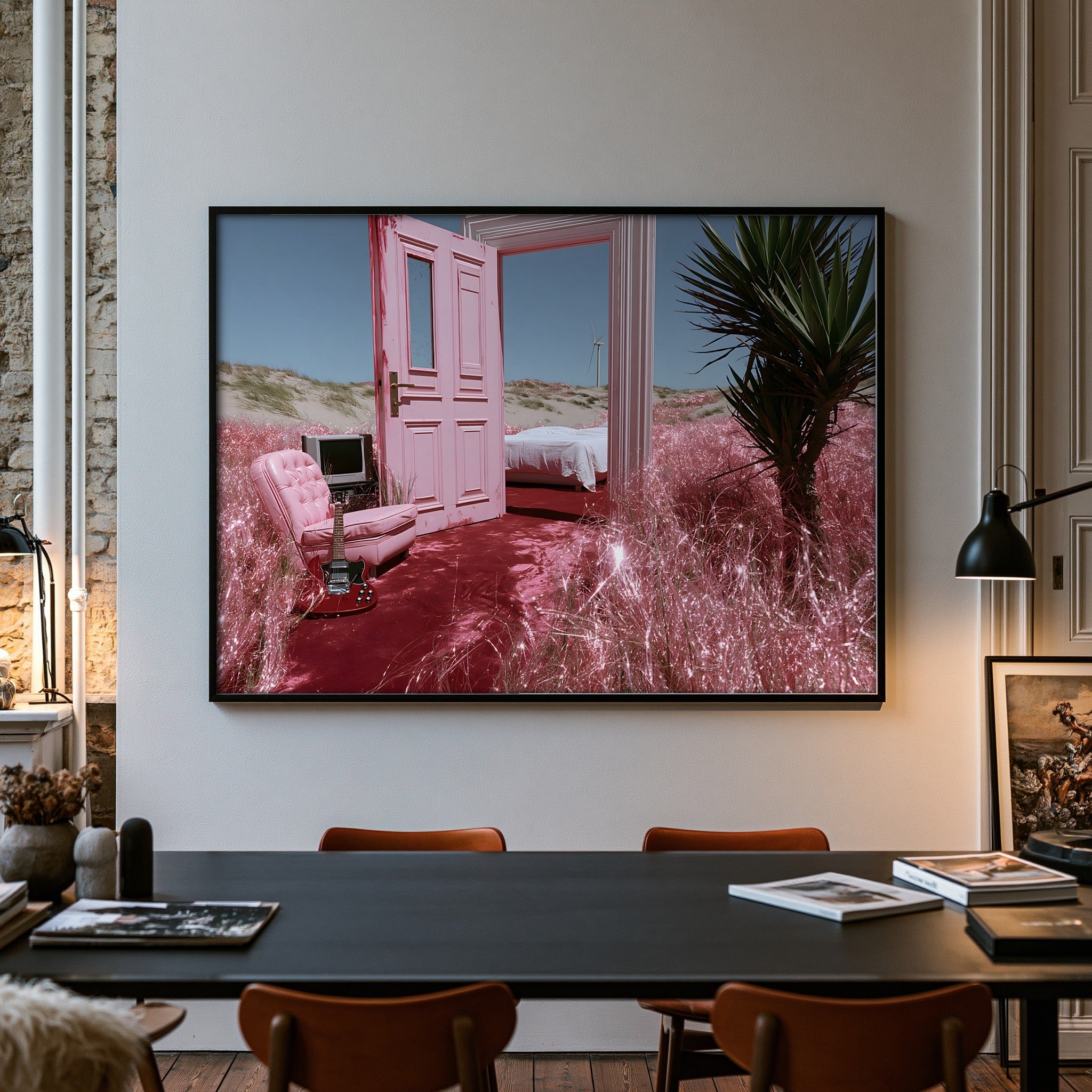 Pink Threshold — art print by paintmoon