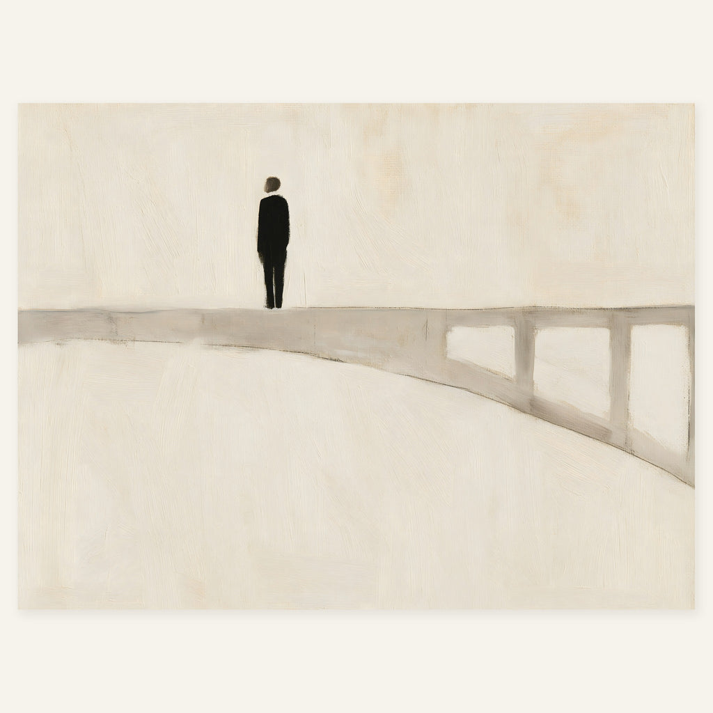 Quiet Span — art print by paintmoon