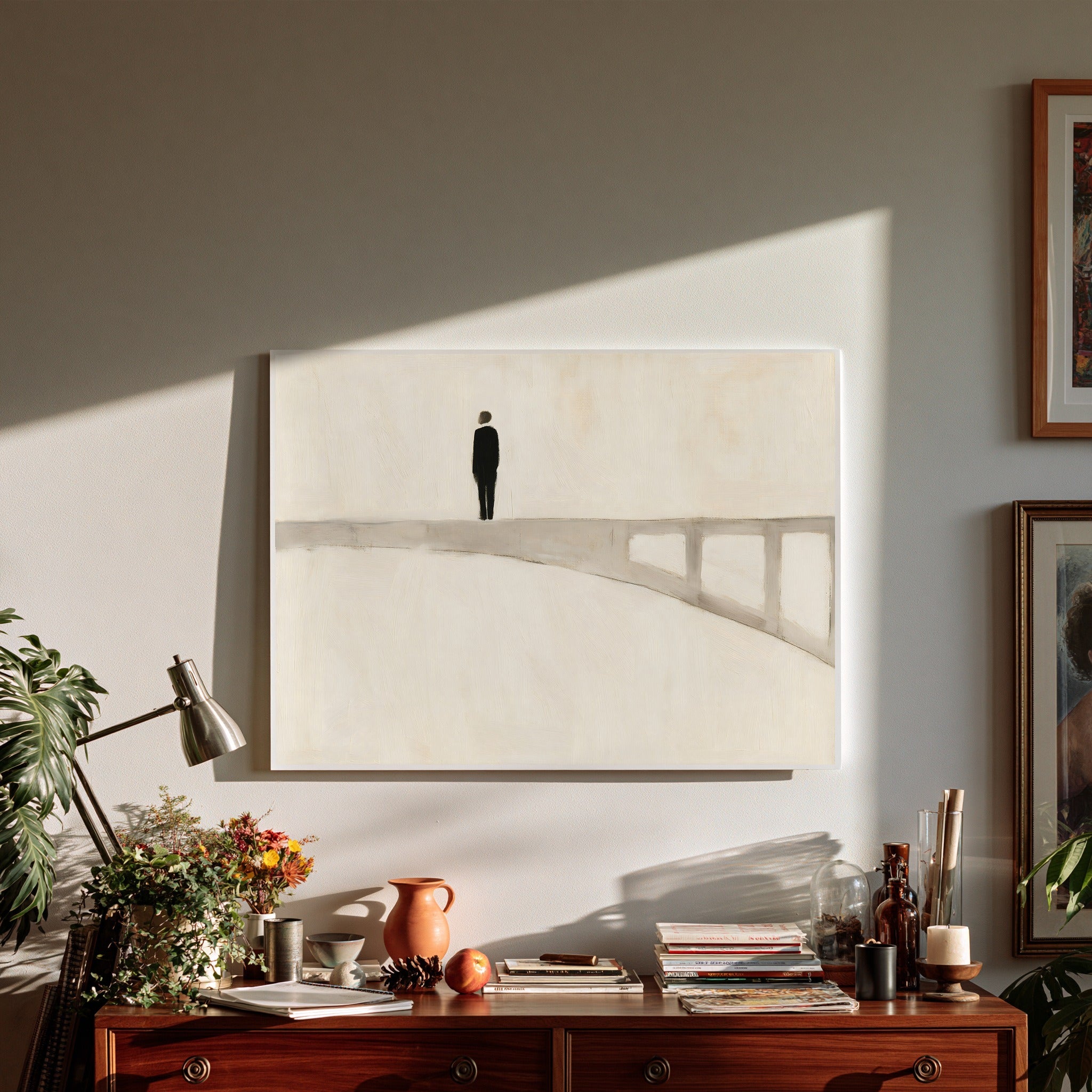 Quiet Span — art print by paintmoon