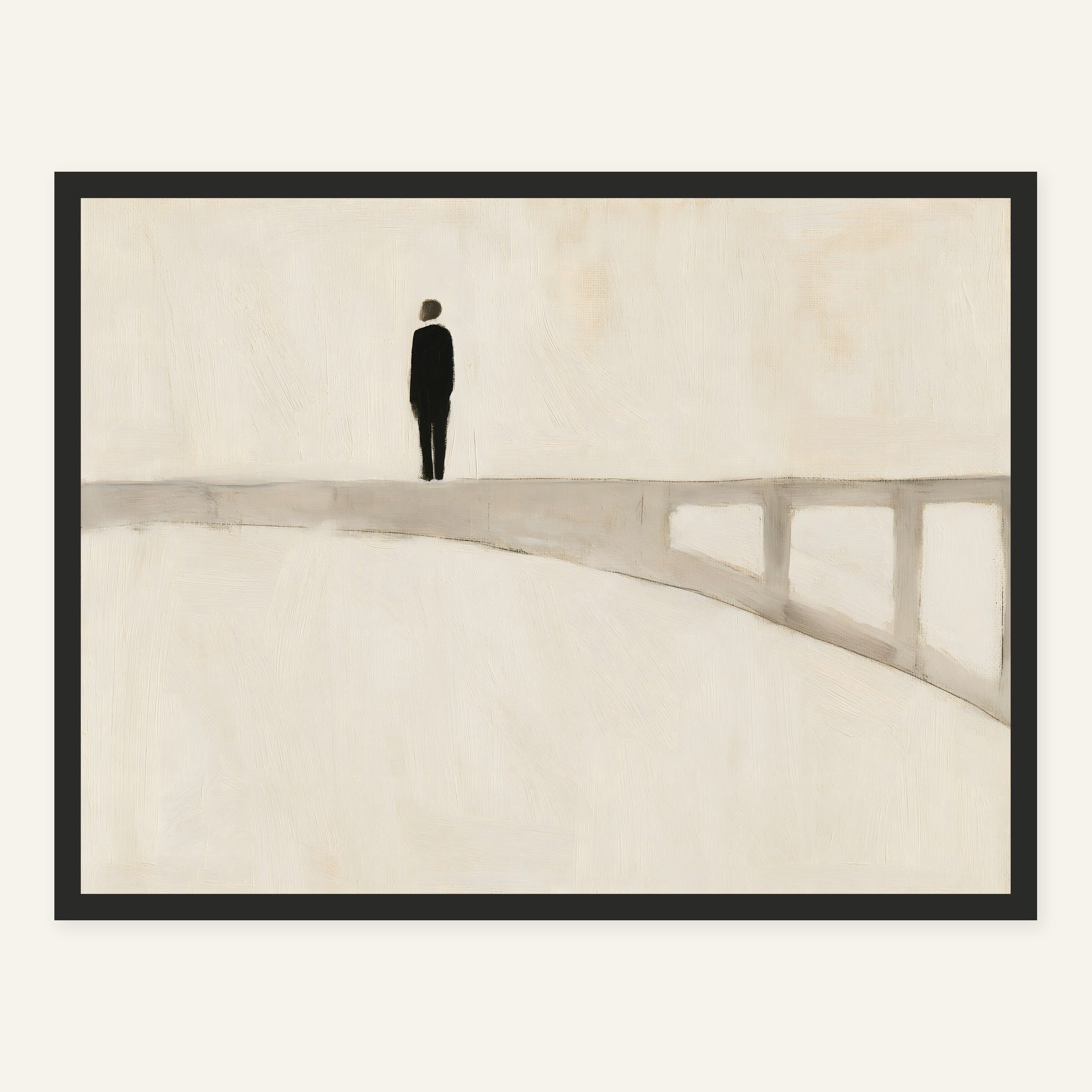 Quiet Span — Black frame