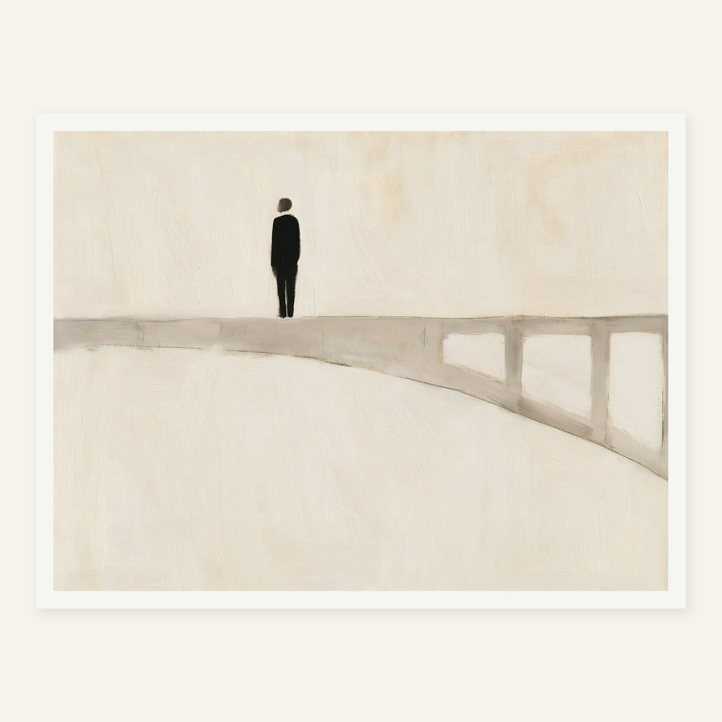 Quiet Span — White frame