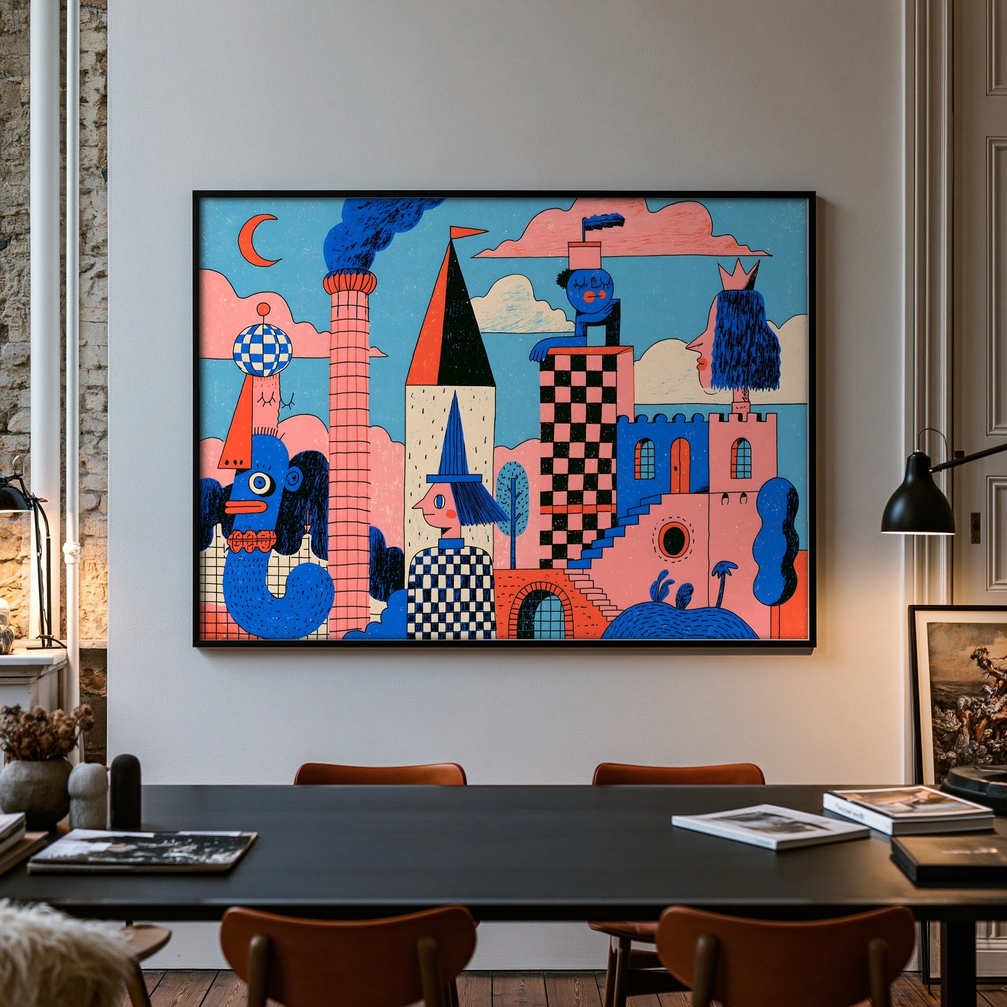 Bright Hush — art print by paintmoon
