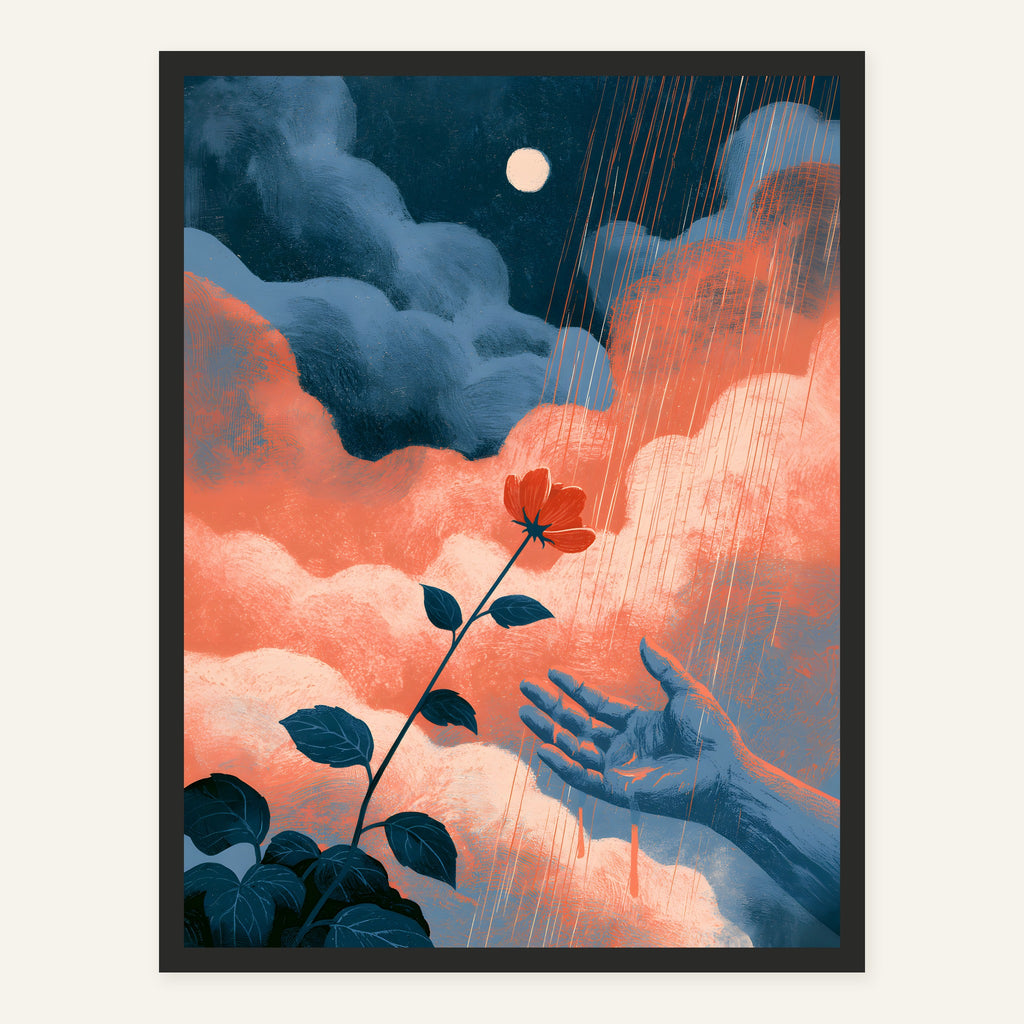 Violet Hush — Black frame