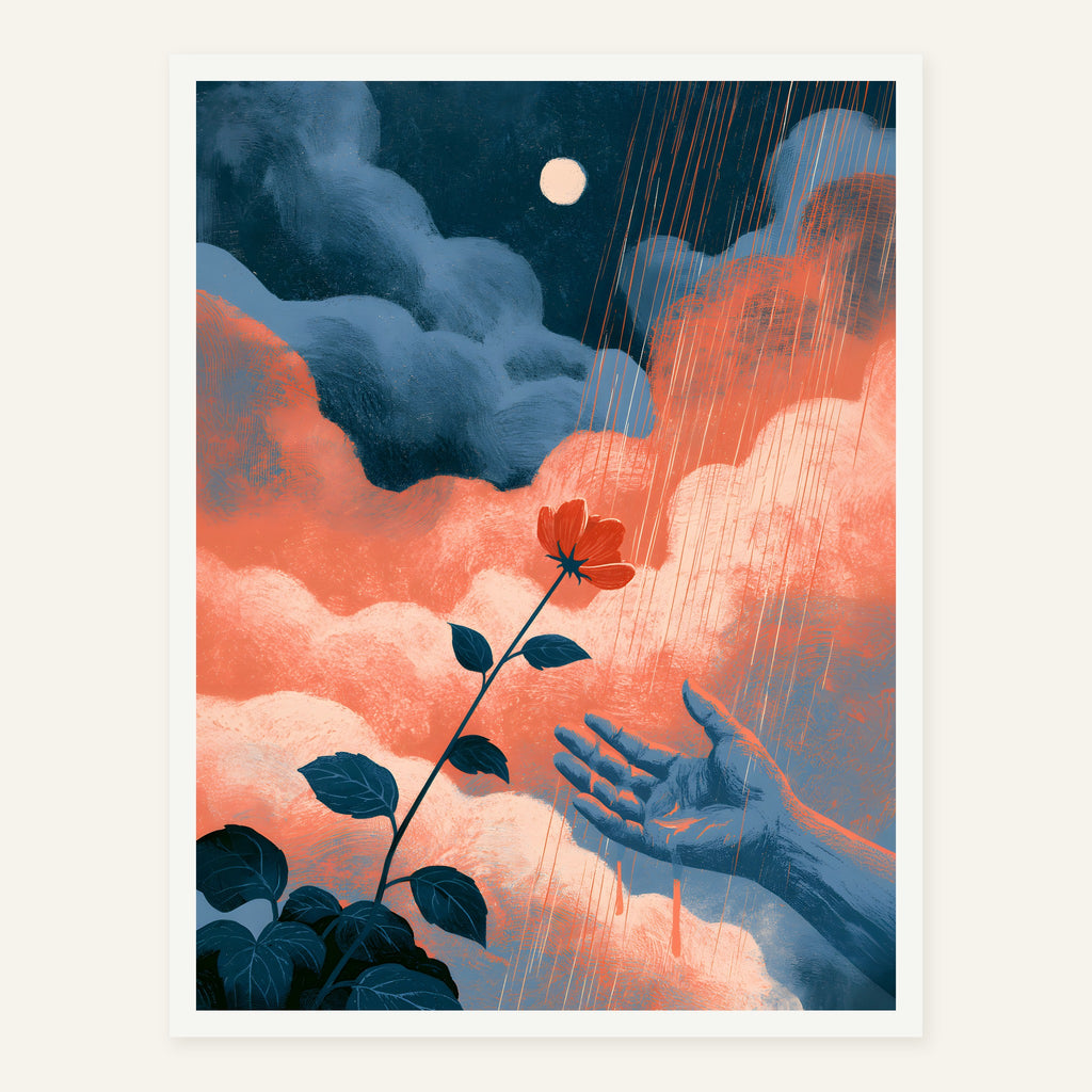 Violet Hush — White frame