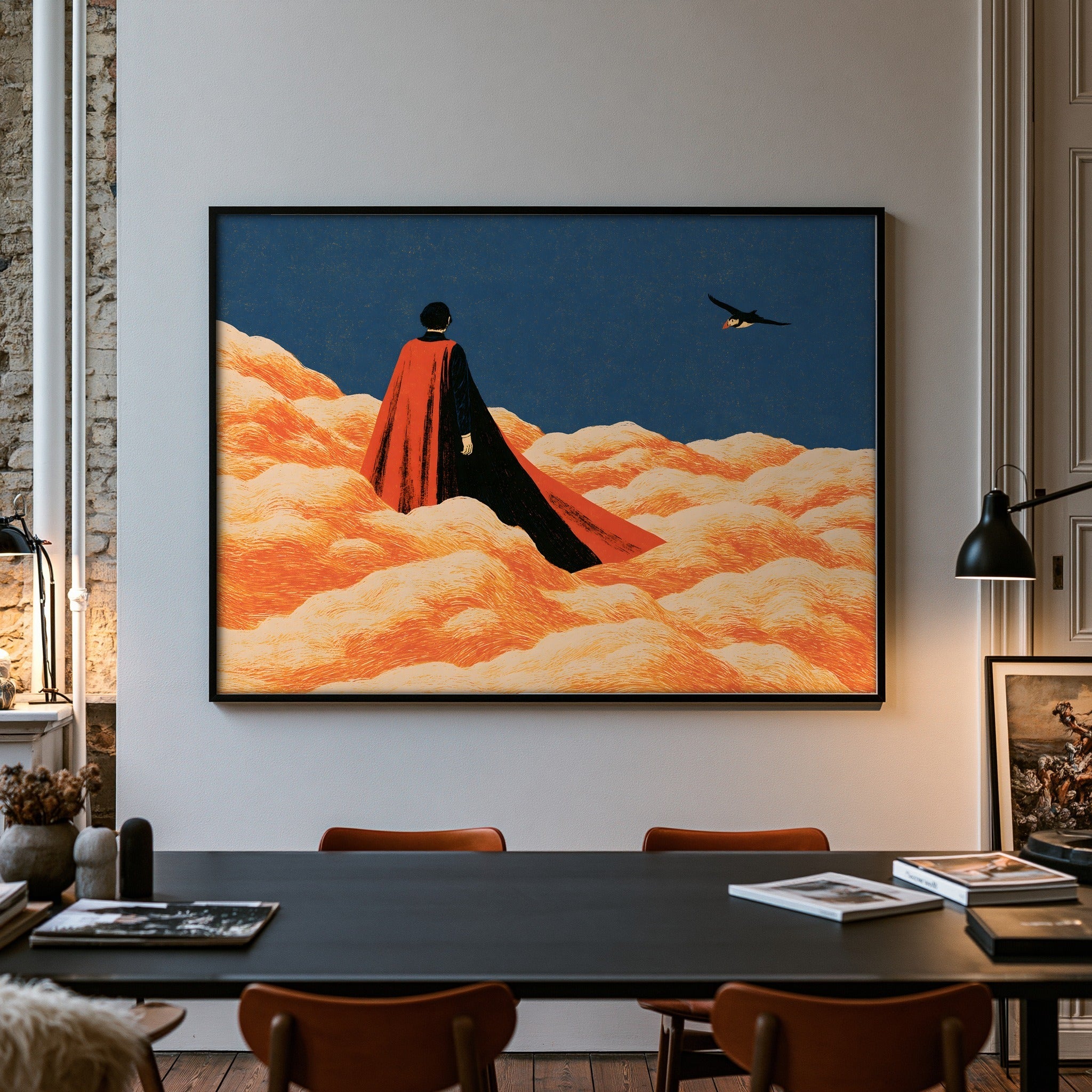 Ember Drift — art print by paintmoon