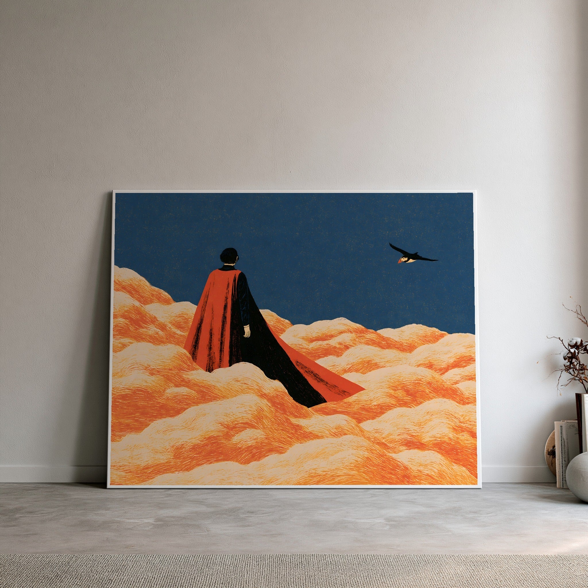 Ember Drift — art print by paintmoon