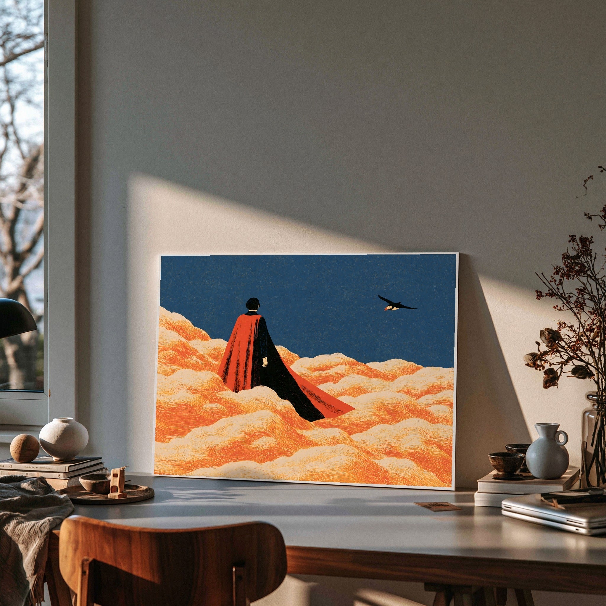 Ember Drift — art print by paintmoon