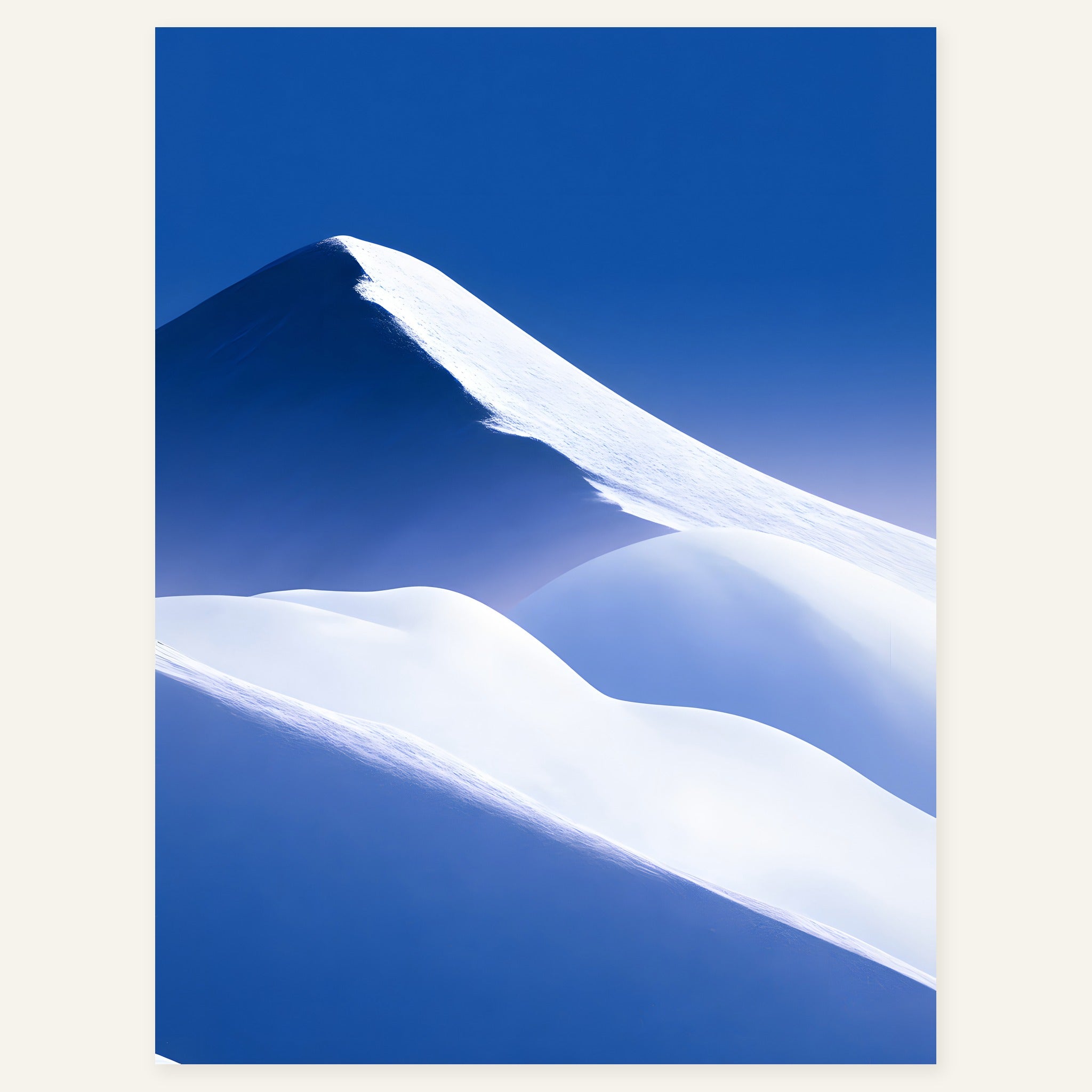 Blue Hush — art print by paintmoon