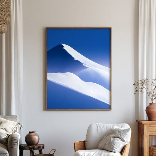 Blue Hush — art print by paintmoon