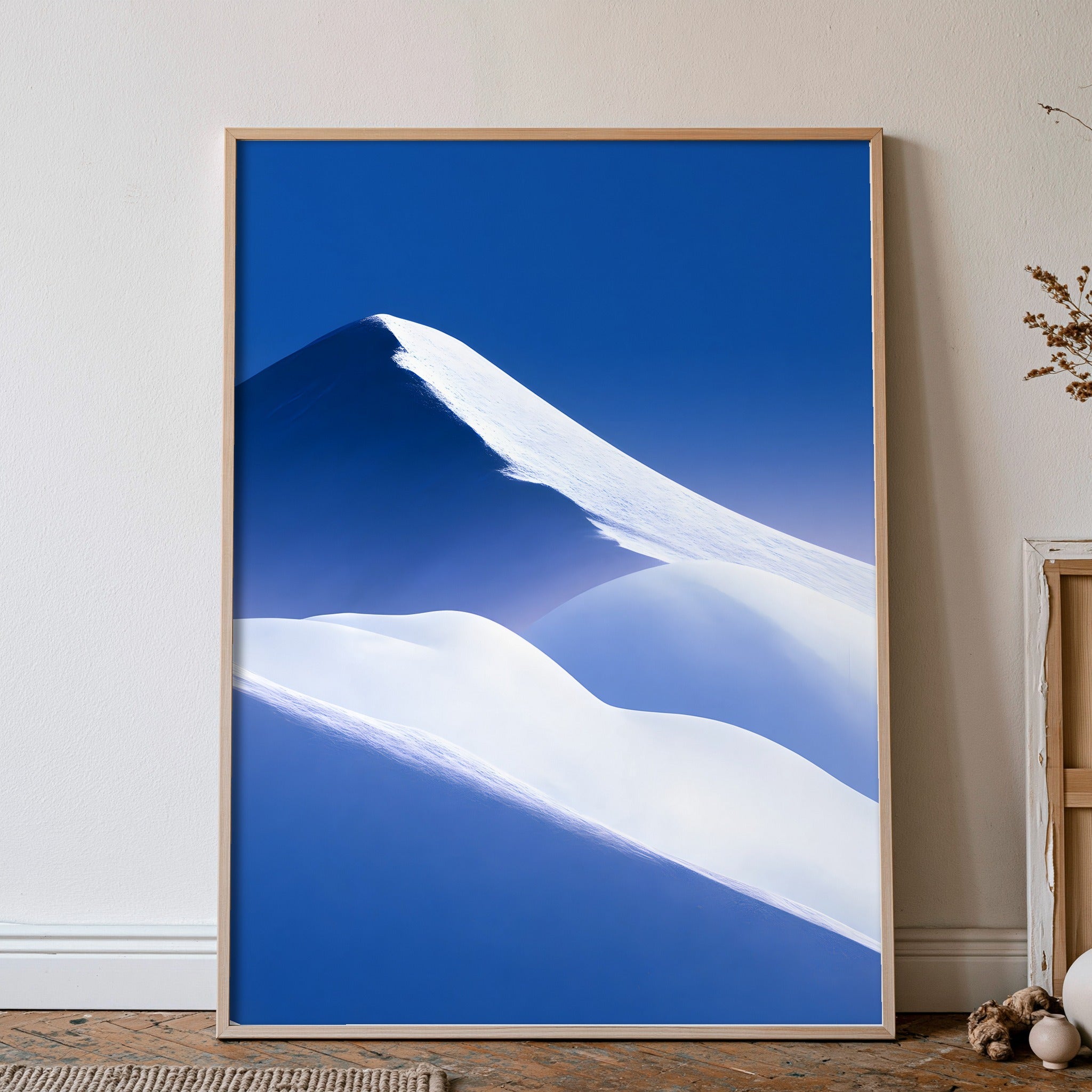 Blue Hush — art print by paintmoon