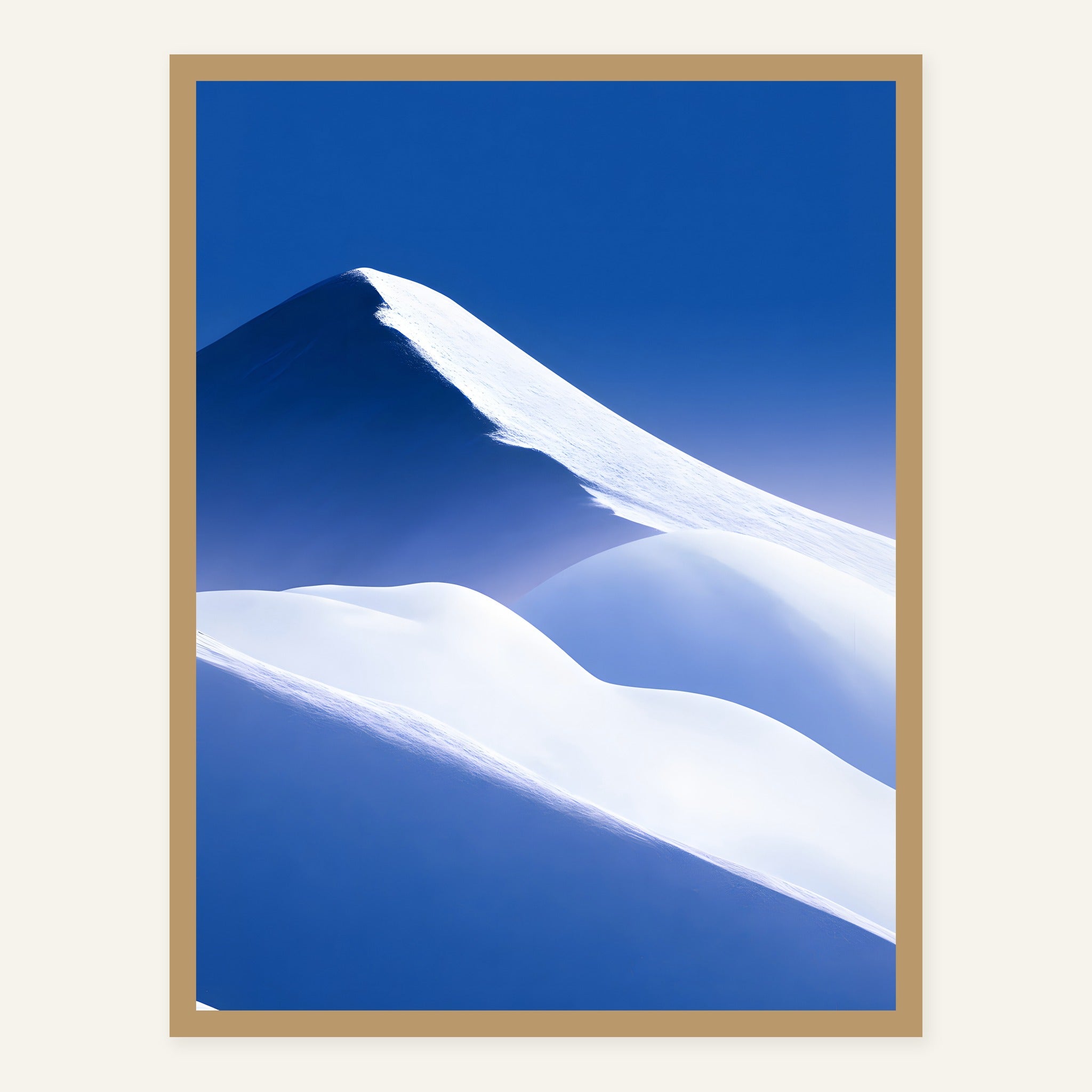 Blue Hush — Wood frame