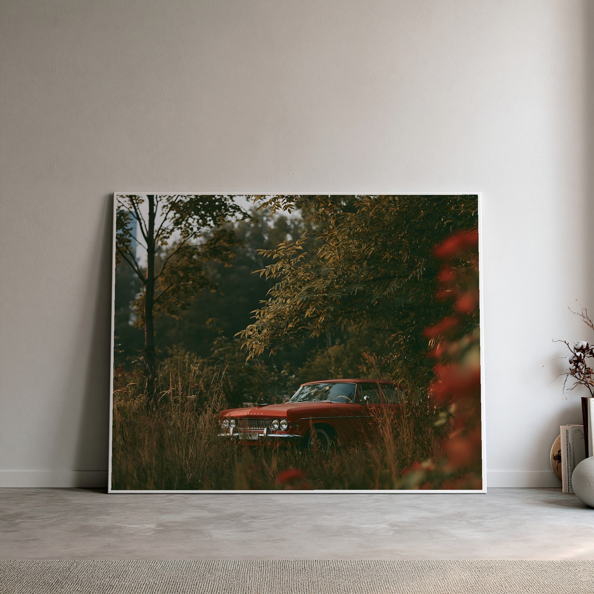 Rust in the Grass — art print by paintmoon