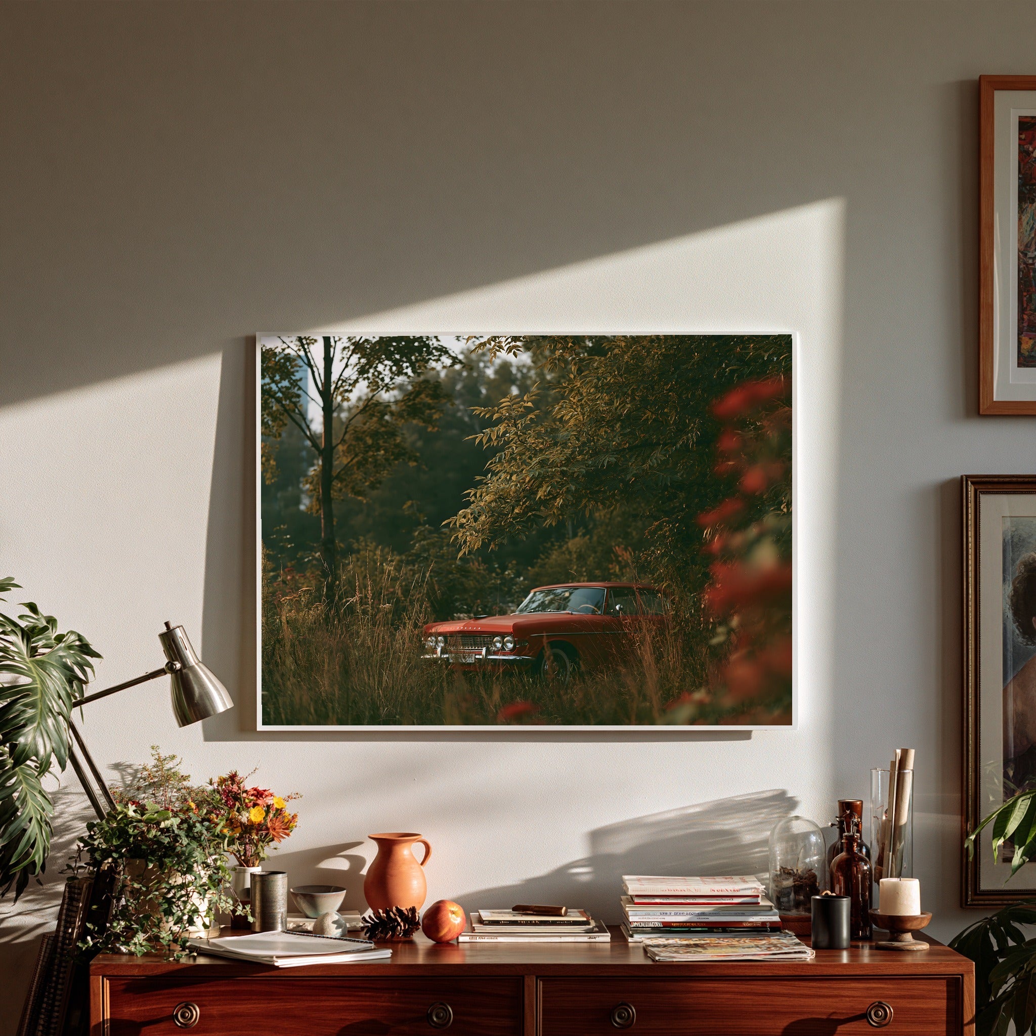 Rust in the Grass — art print by paintmoon